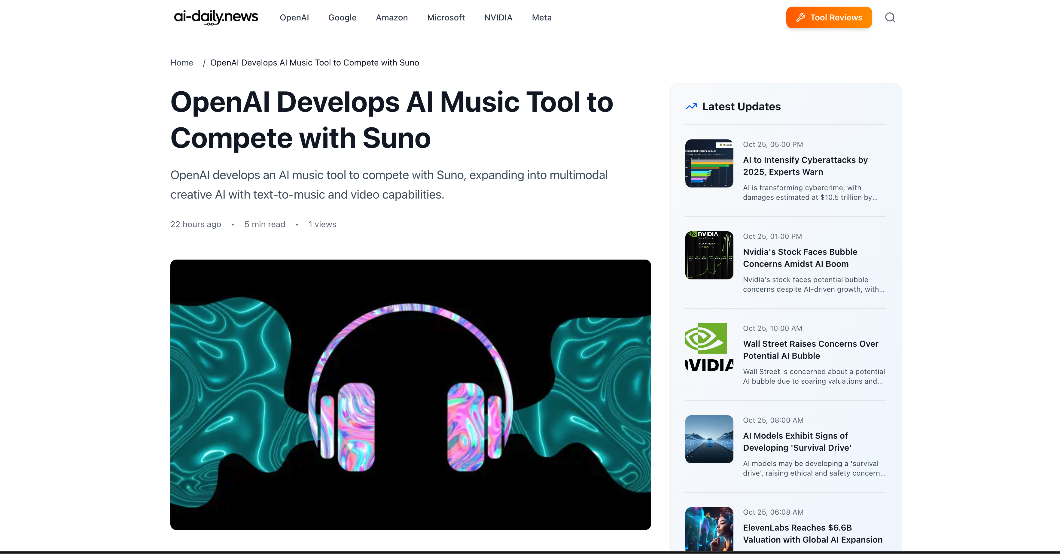 AI Daily News – Daily AI insights screenshot 2