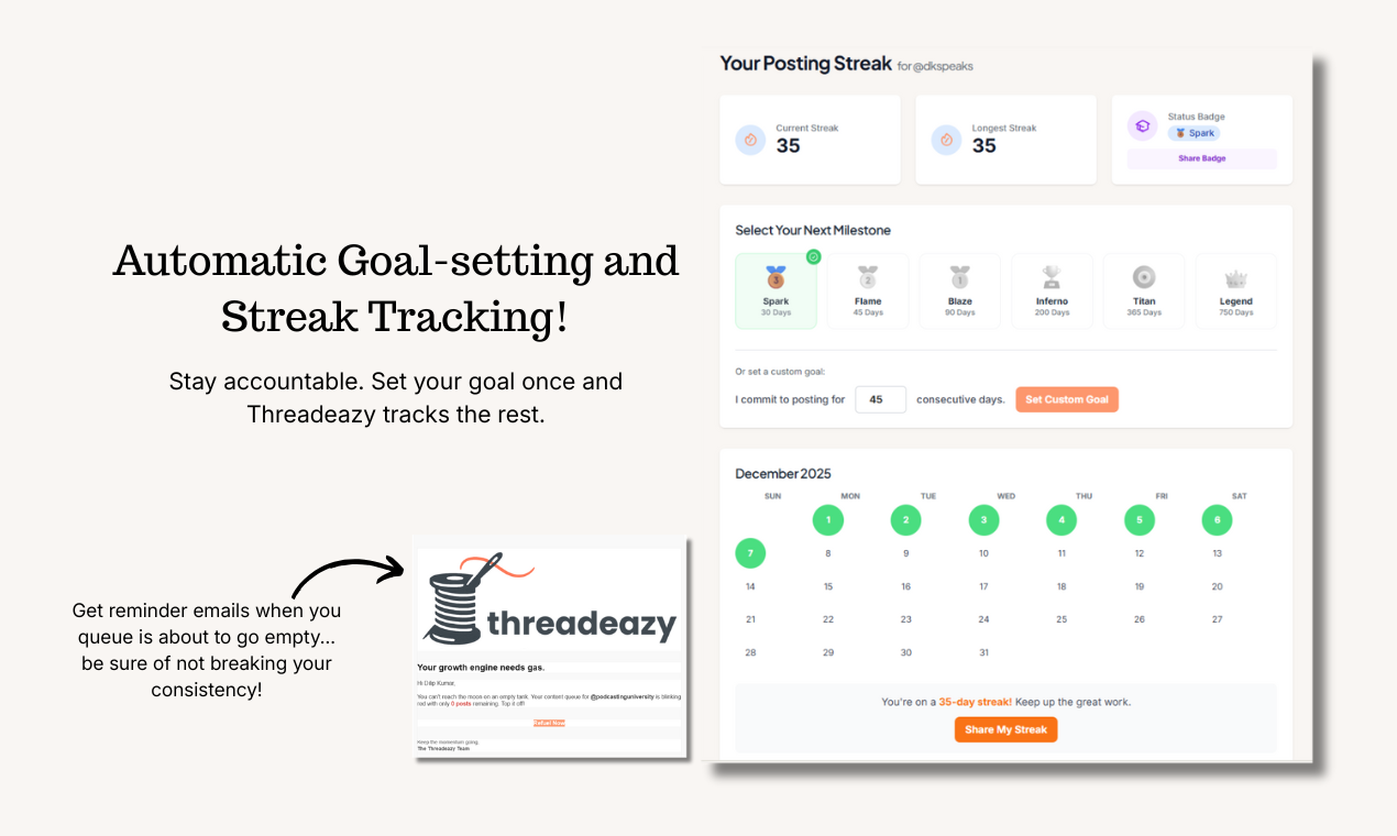Threadeazy screenshot 2