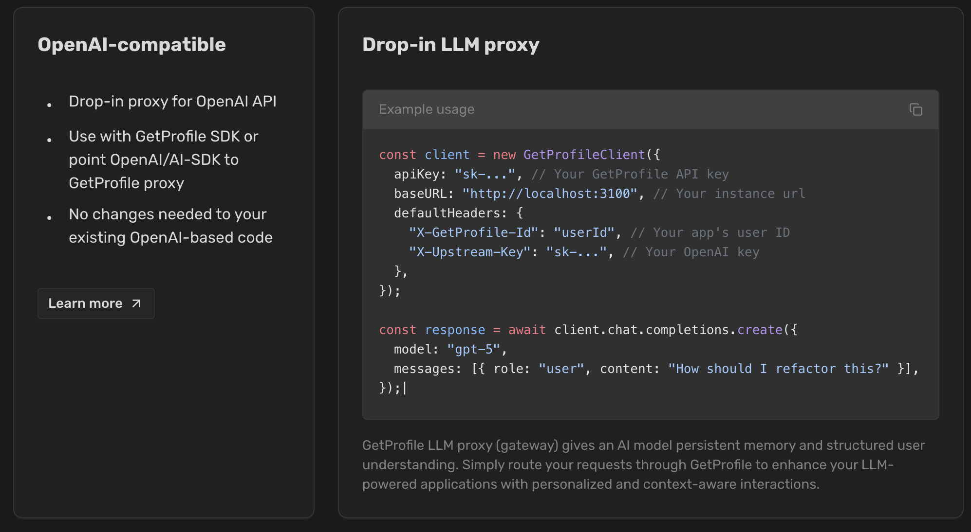 GetProfile screenshot 2