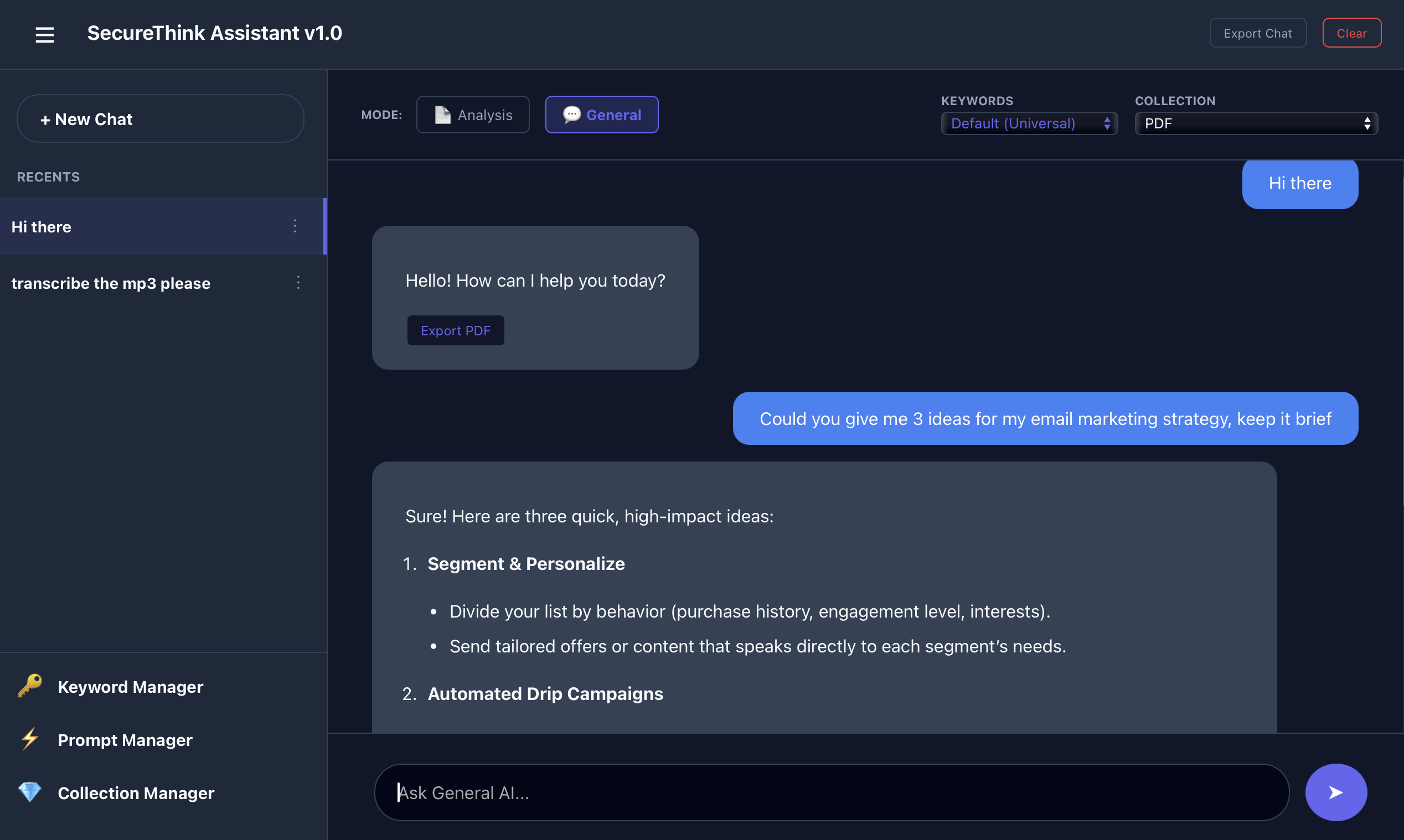 SecureThink screenshot 1