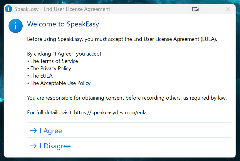 SpeakEasy screenshot 11