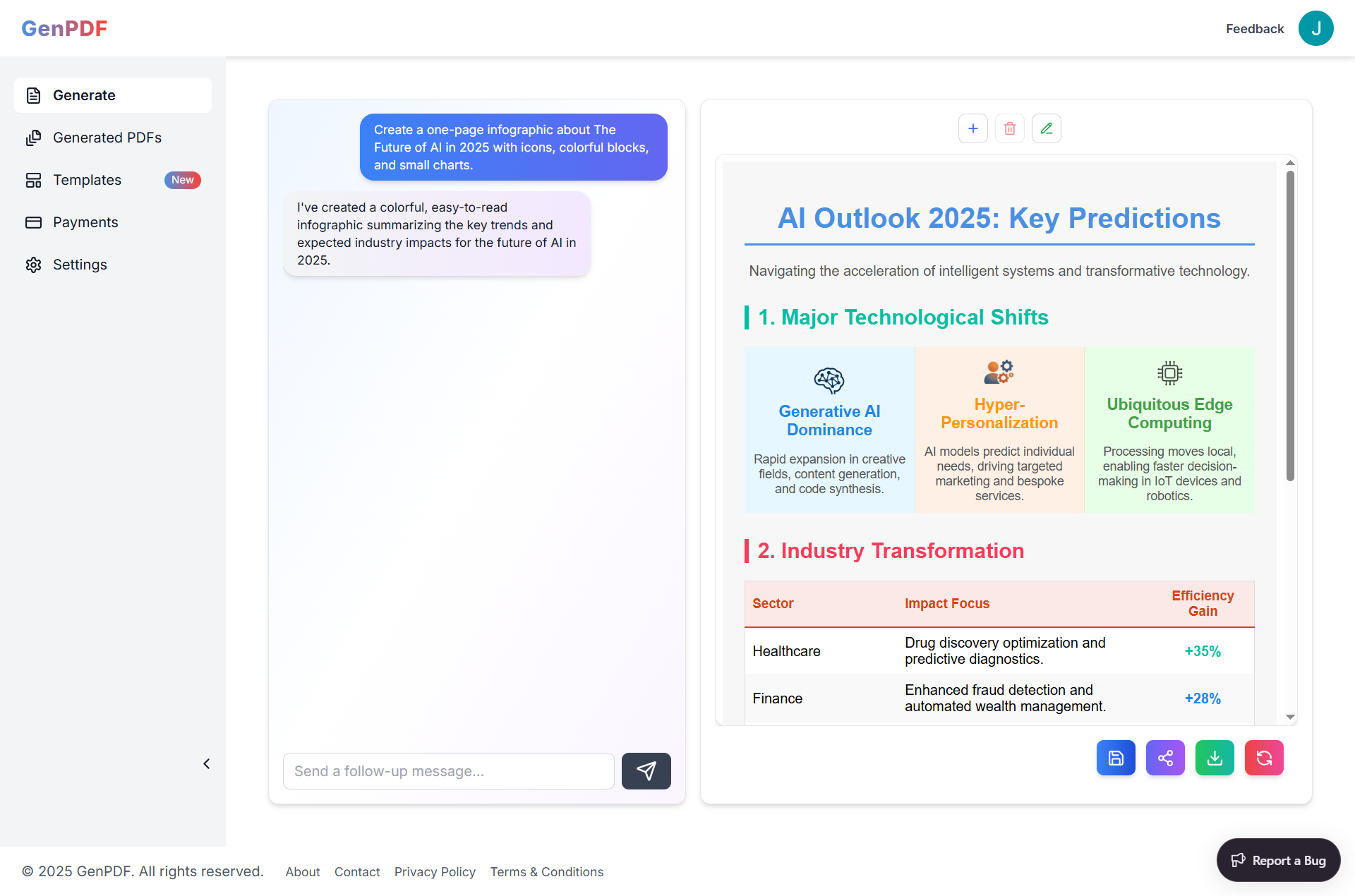 GenPDF screenshot 4