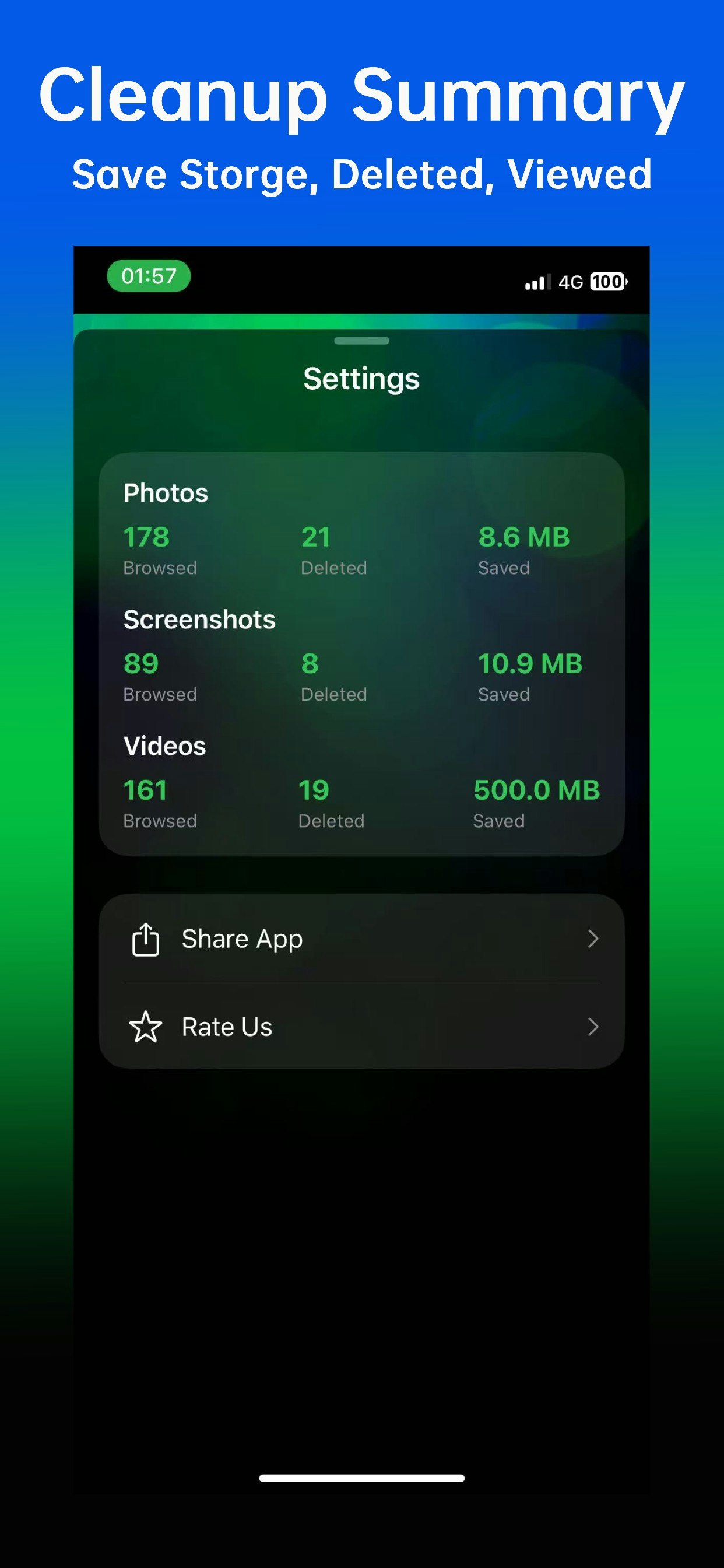 Swiped-Photos Storage Cleaner screenshot 6