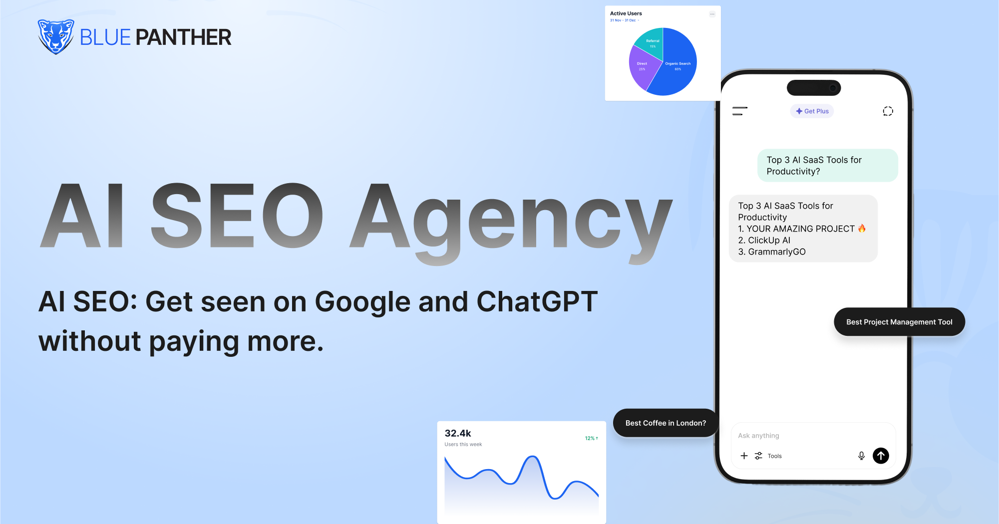 Blue Panther Agency - Learn AI SEO screenshot 1