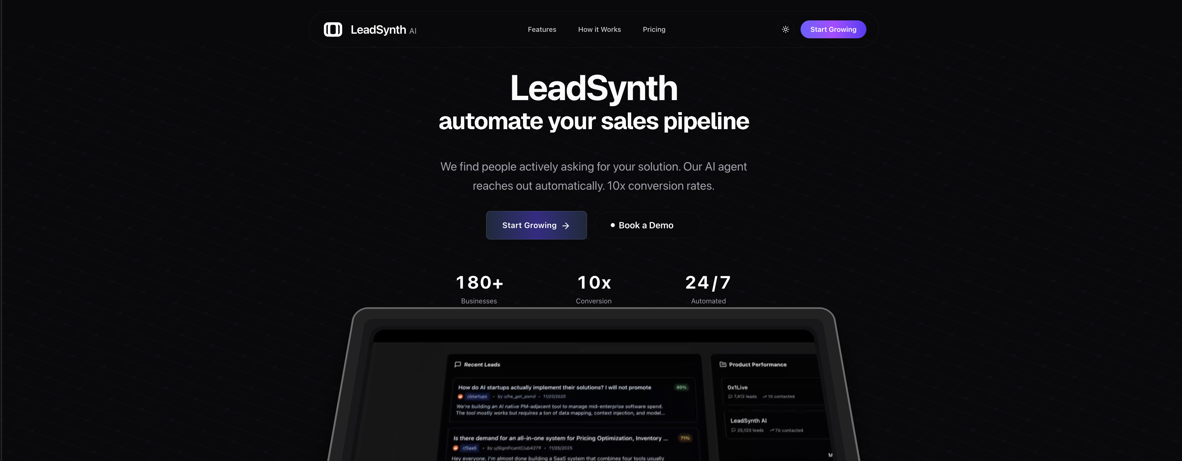 LeadSynth Launch
