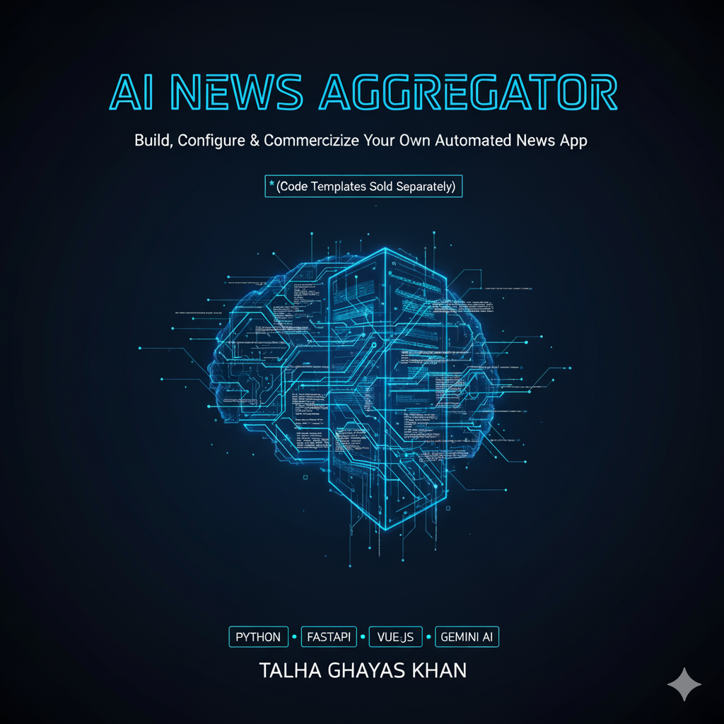 AI News Aggregator Full-Stack Template screenshot 1