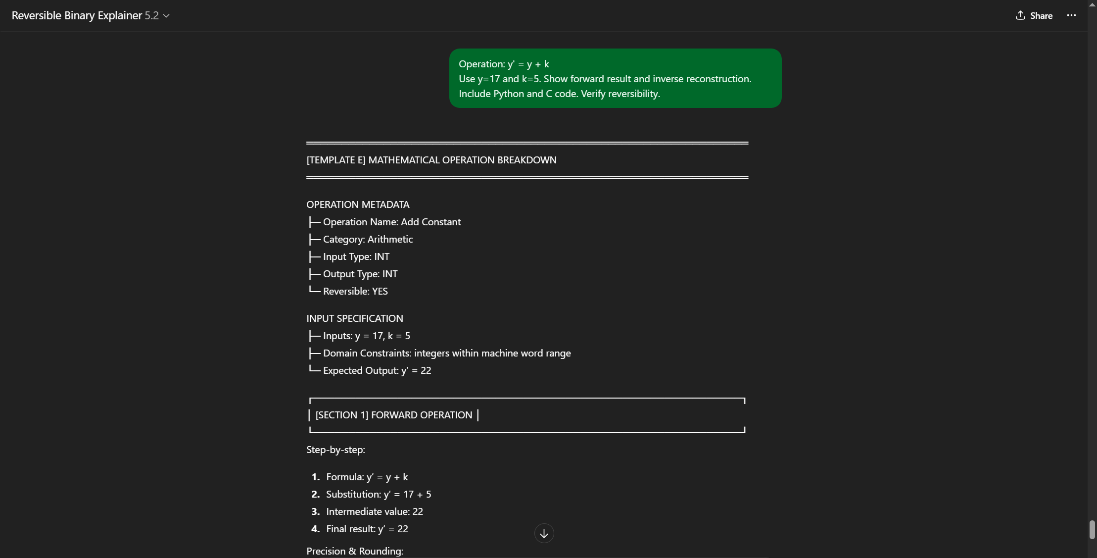 Reversible Binary Explainer screenshot 51
