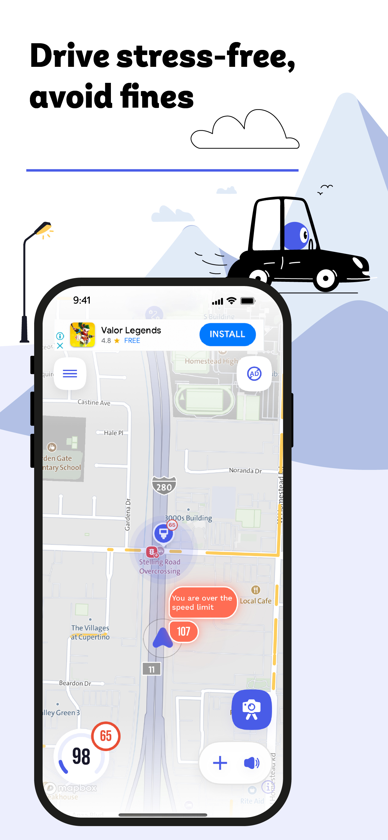 Cee: Speed Camera & Radar screenshot 1