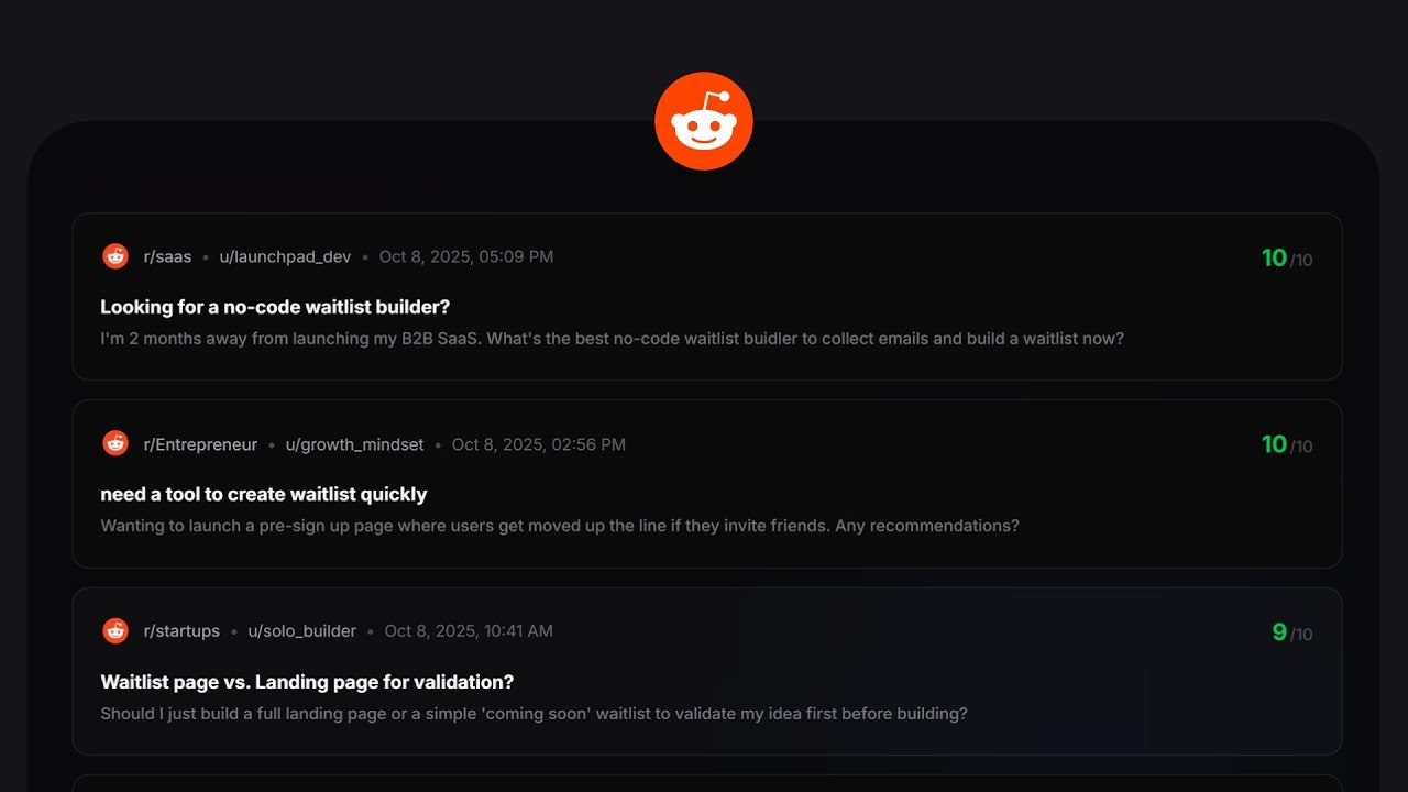 LeadLooking - Find Your Reddit Customers screenshot 2