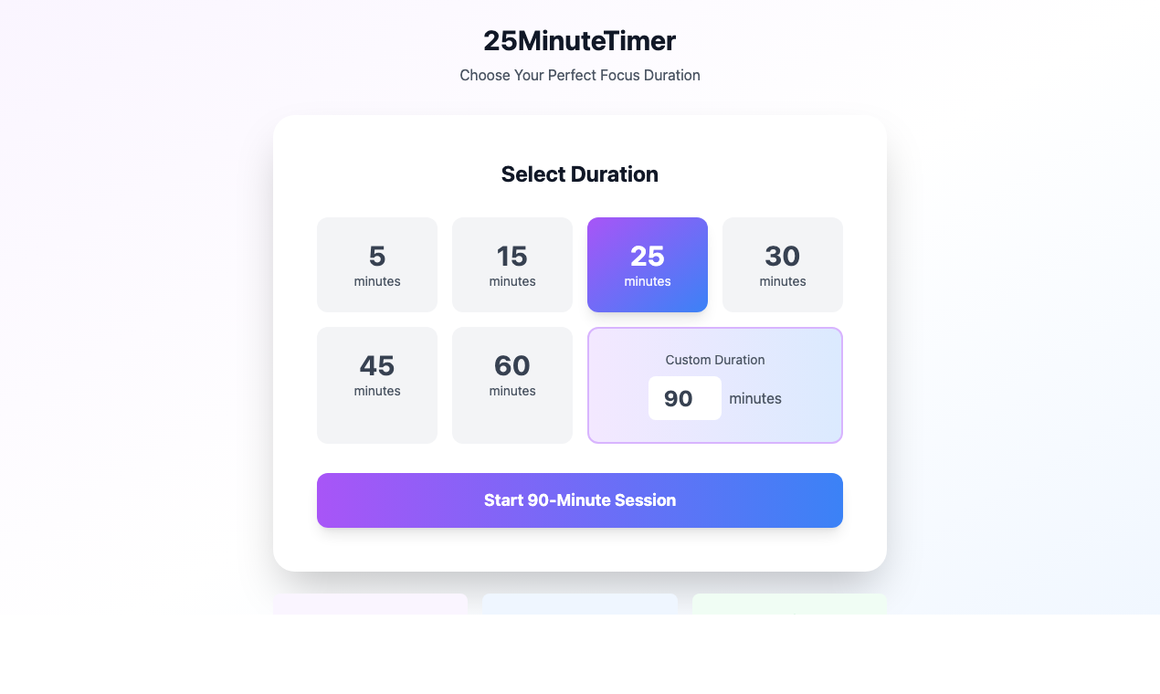 25MinuteTimer screenshot 4