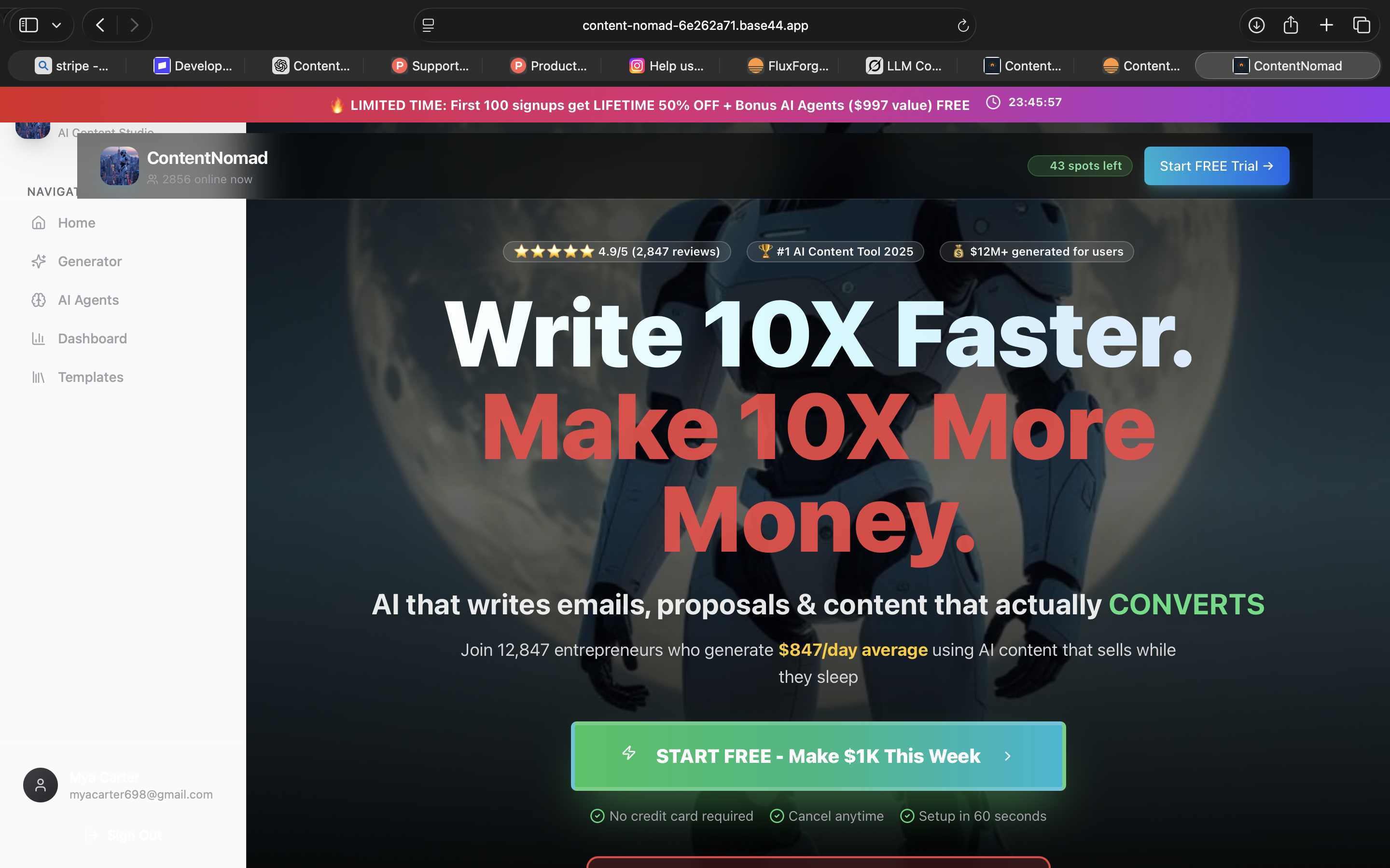 ContentNomad screenshot 3