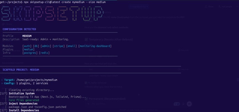 SkipSetup screenshot 2