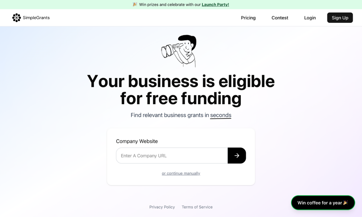 SimpleGrants screenshot 4