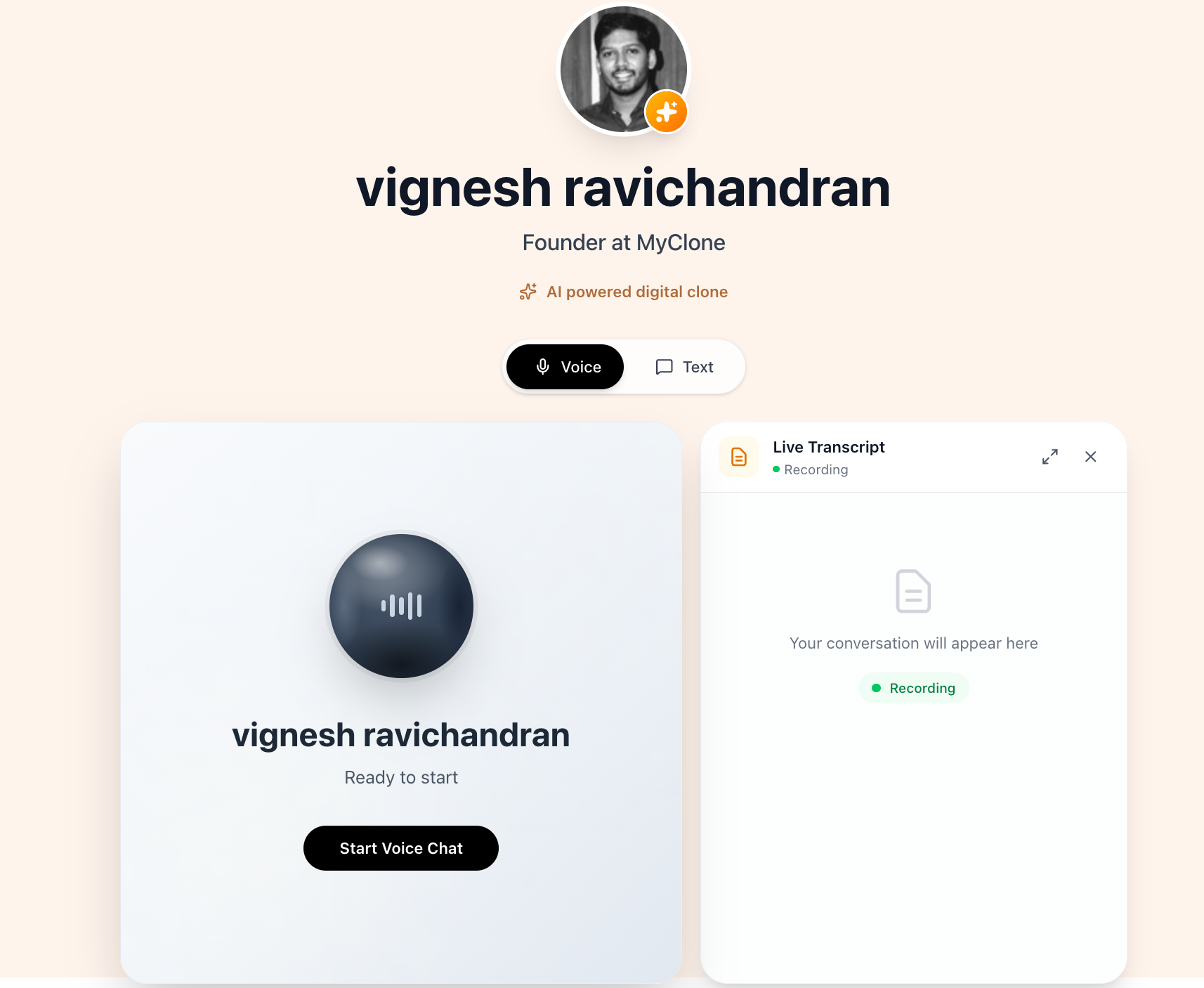 MyClone screenshot 3