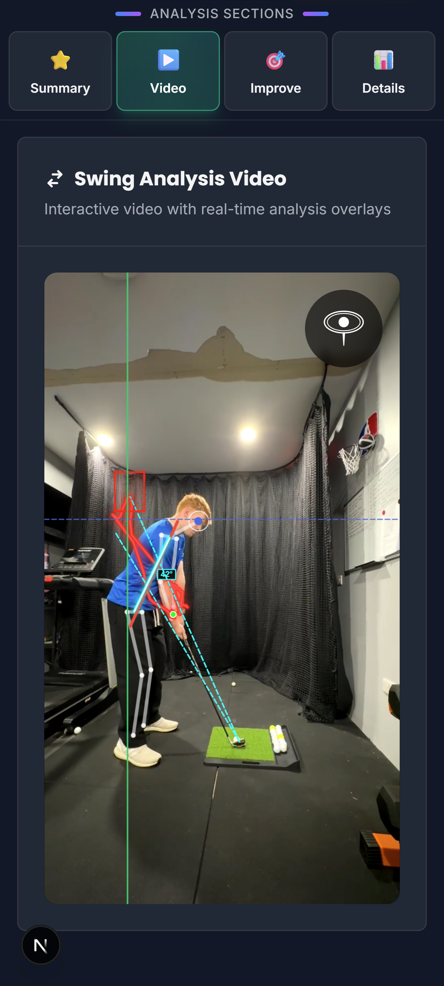 SwingSight screenshot 1