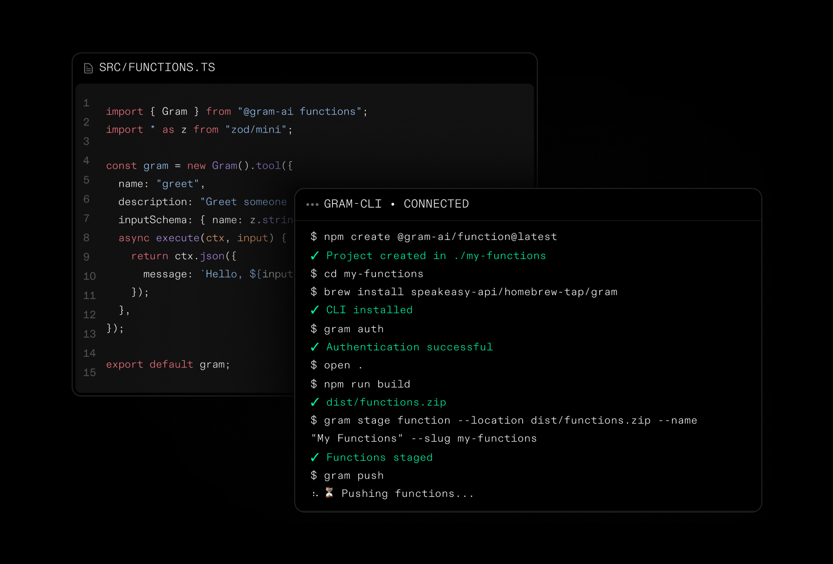 Gram Functions screenshot 2