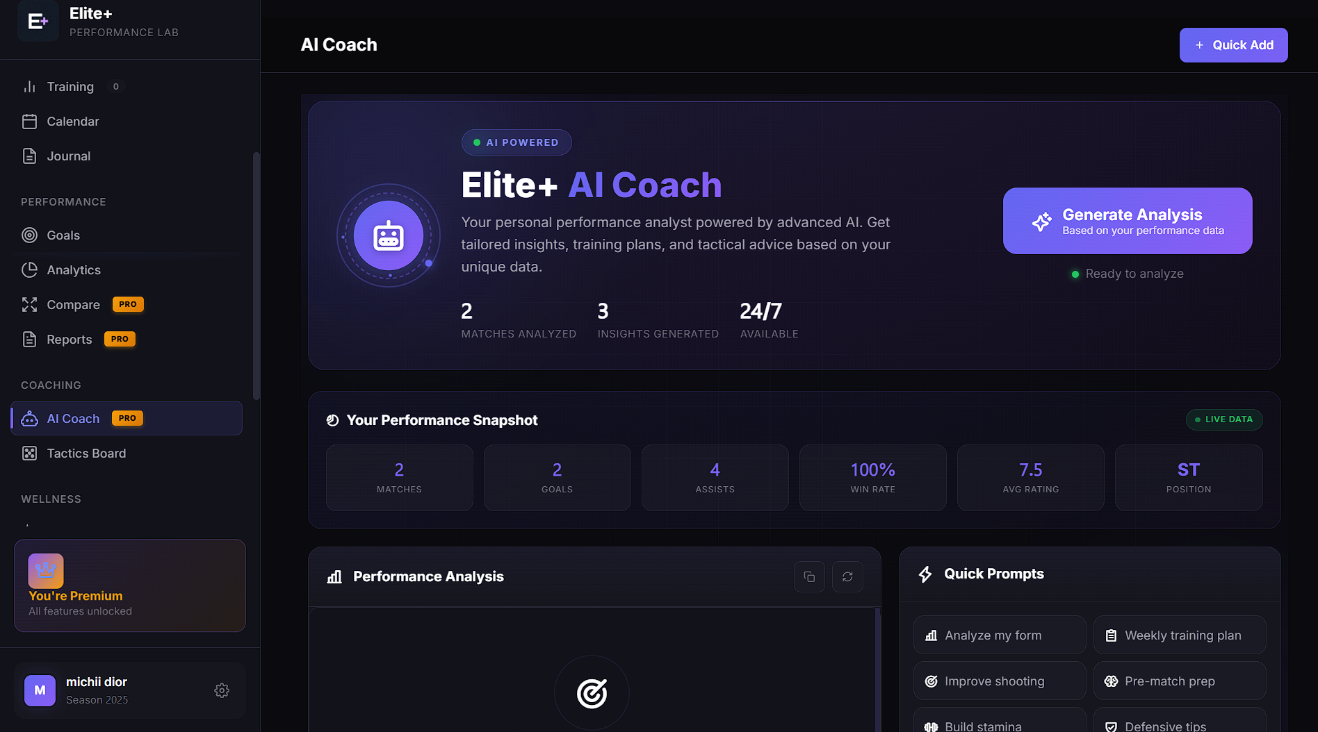 Elite+ screenshot 2