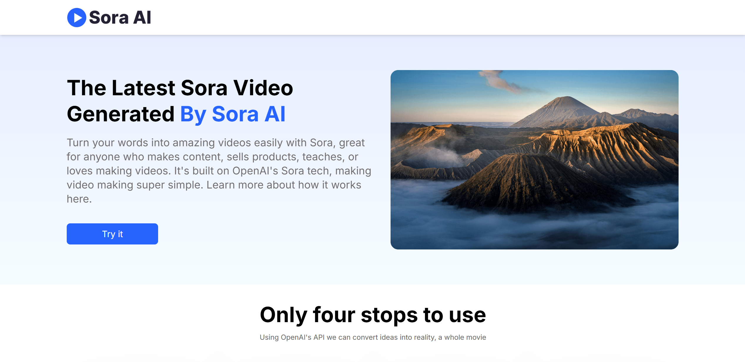 Sora AI screenshot 1