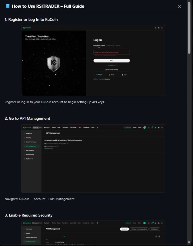 RSI Trader screenshot 3