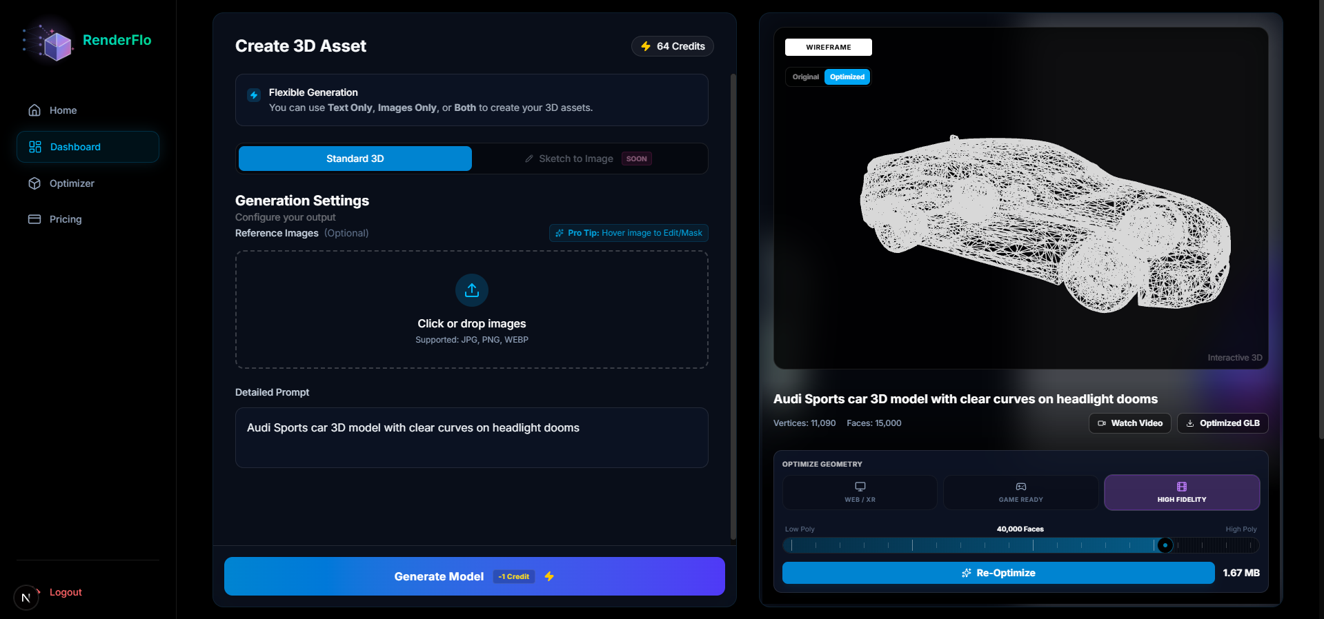RenderFlo screenshot 2