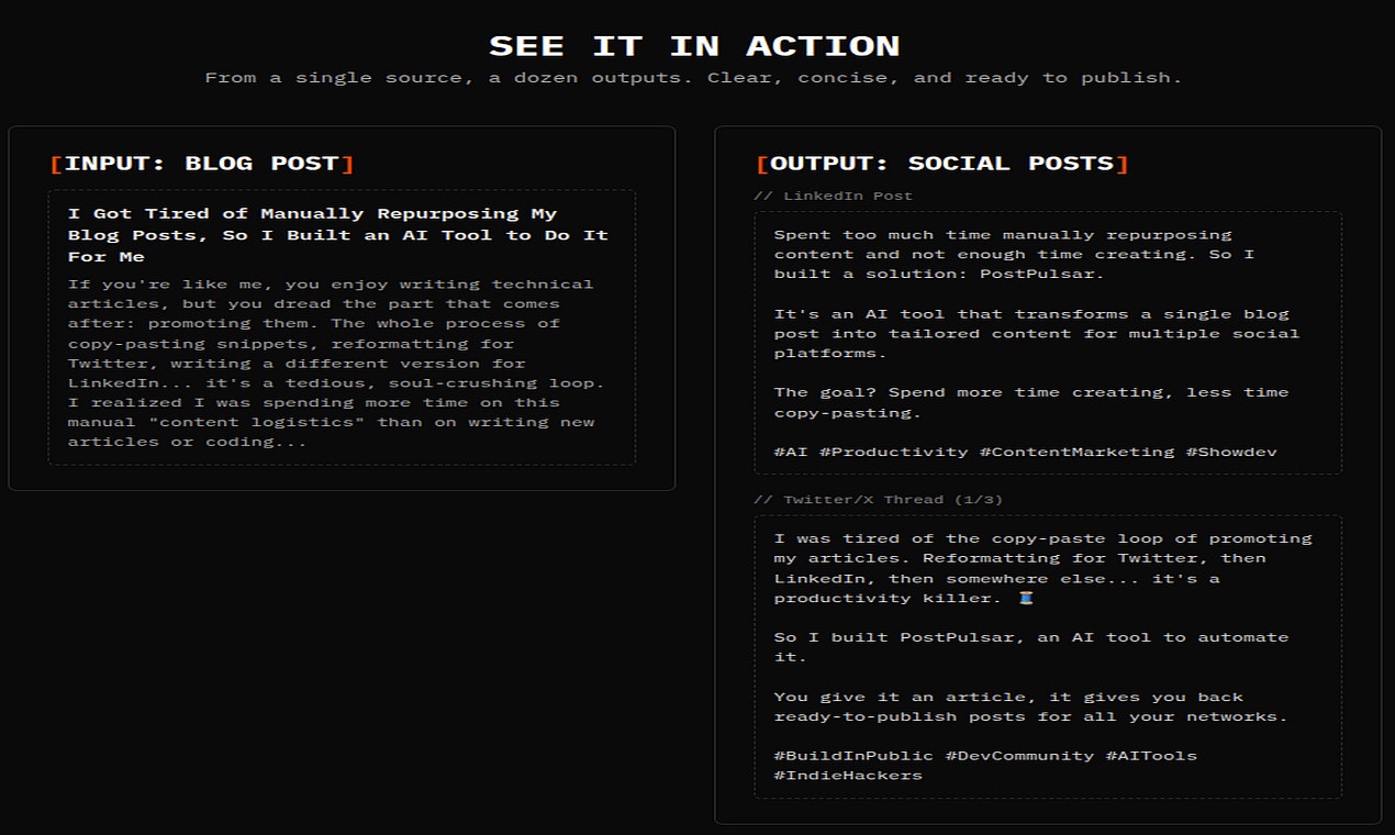 PostPulsar screenshot 13