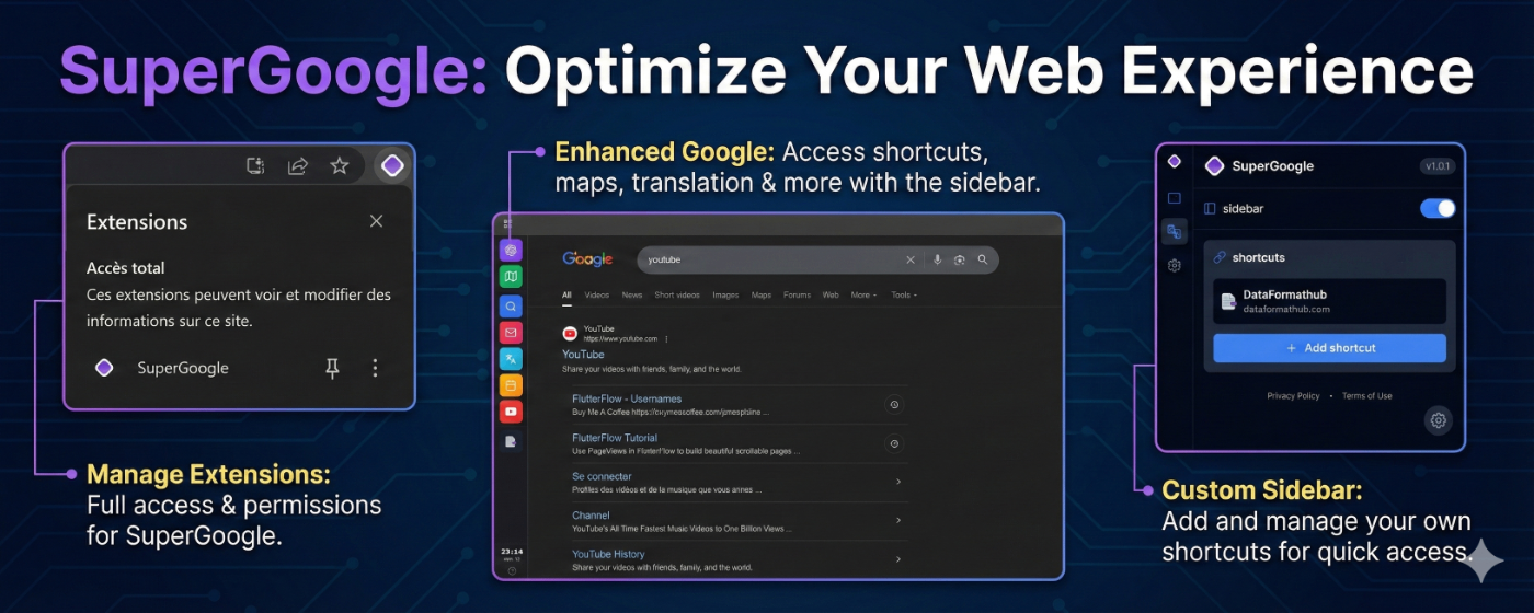 SuperGoogle screenshot 2