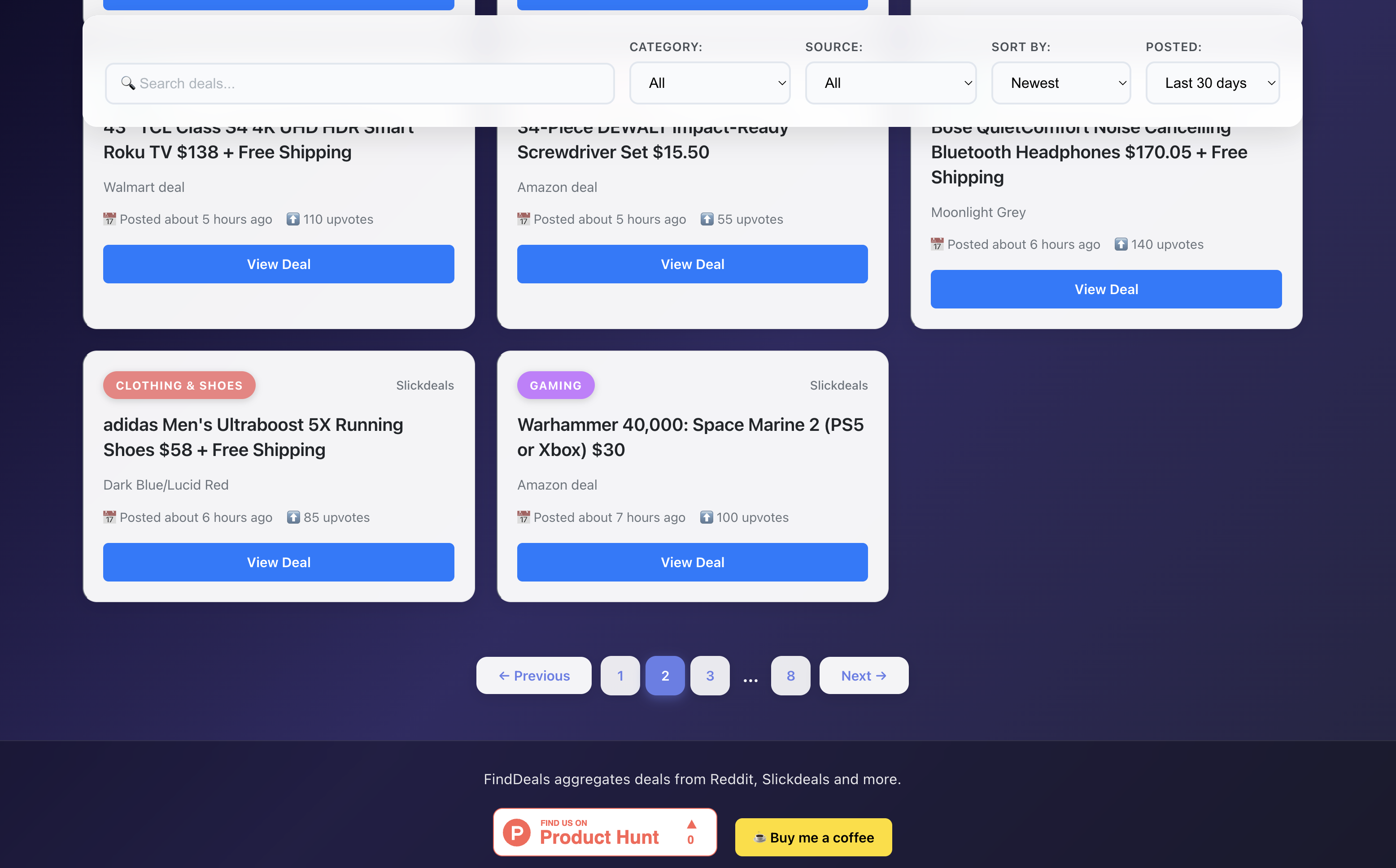 FindDeals screenshot 2
