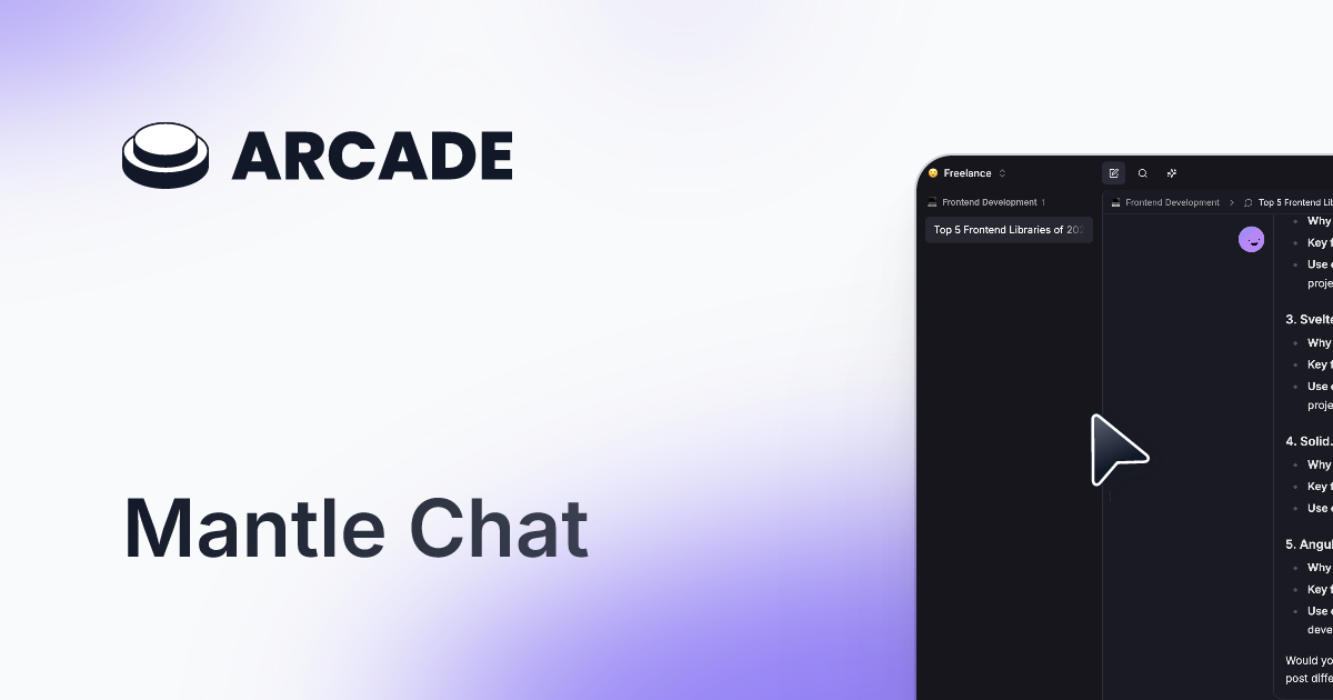 Mantle Chat screenshot 4