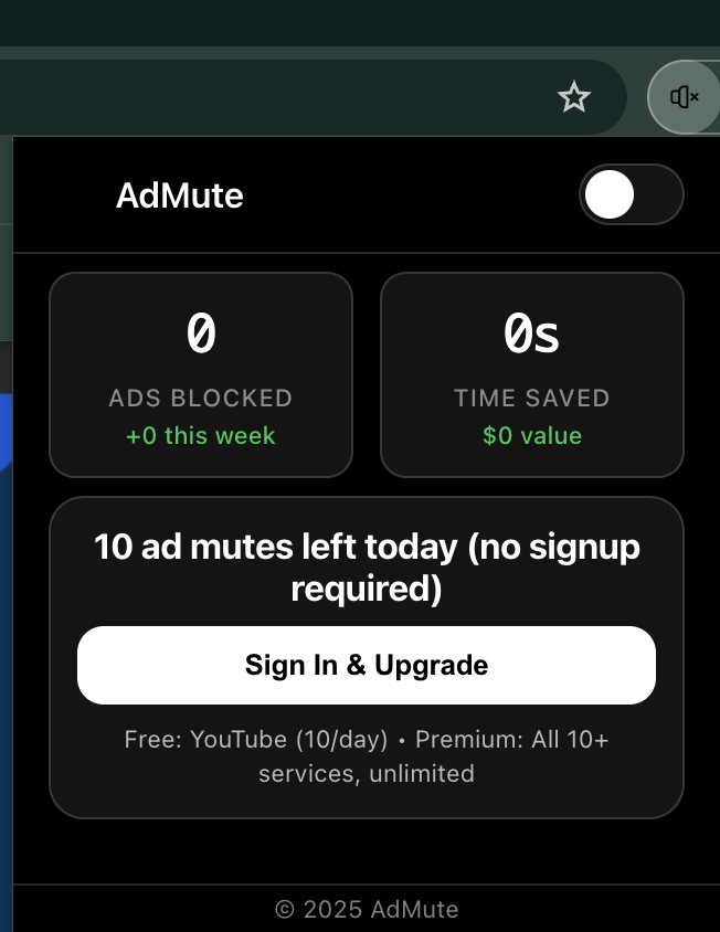AdMute screenshot 3