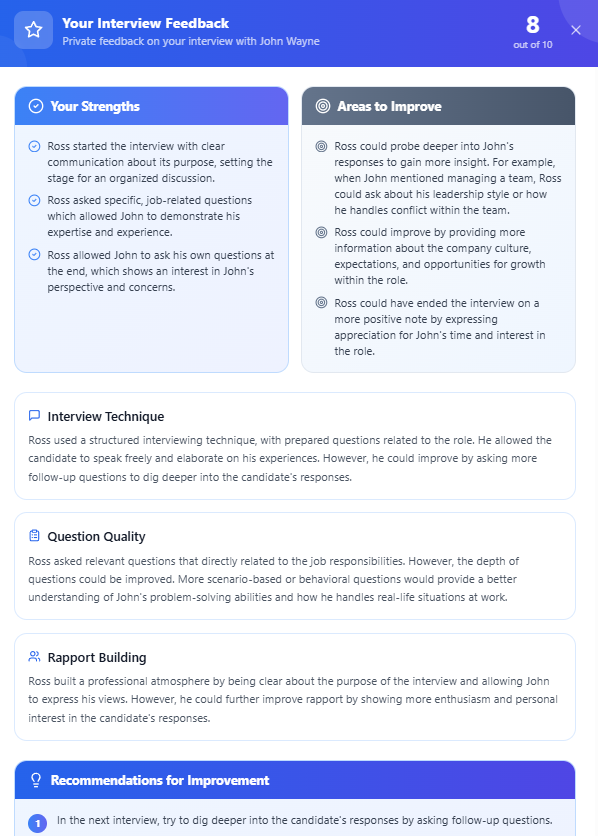 HireIQ - Hiring Assistant for Teams screenshot 8