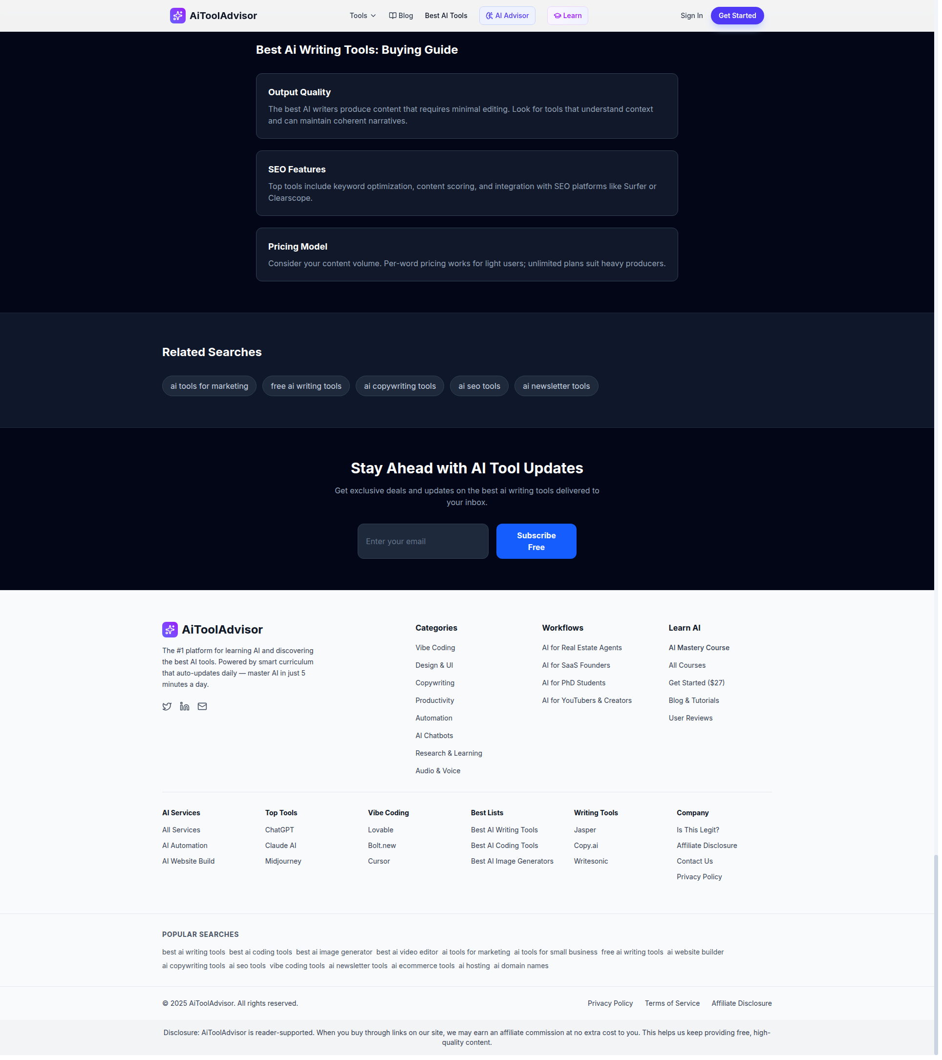 AiToolAdvisor screenshot 2