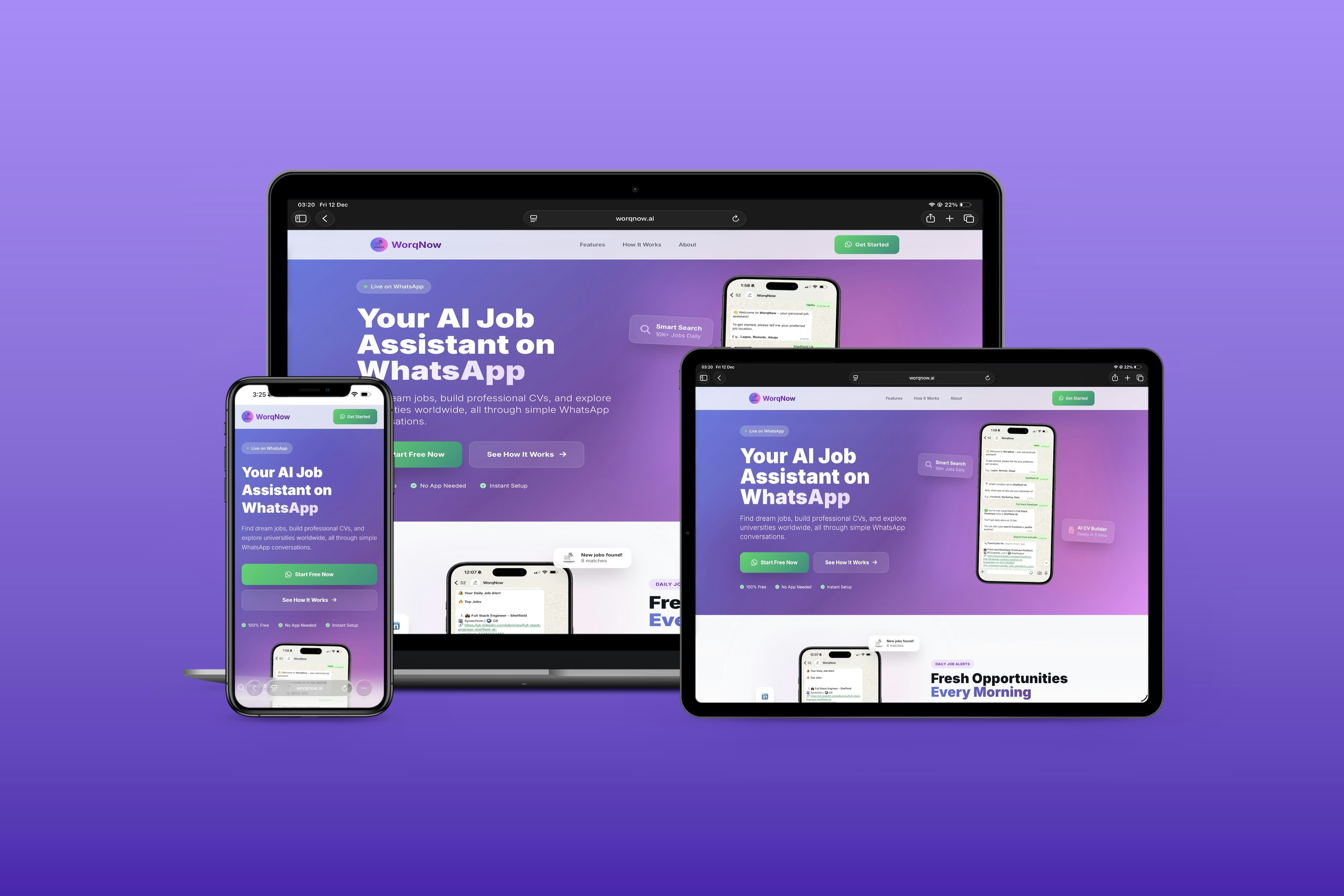 WorqNow screenshot 2