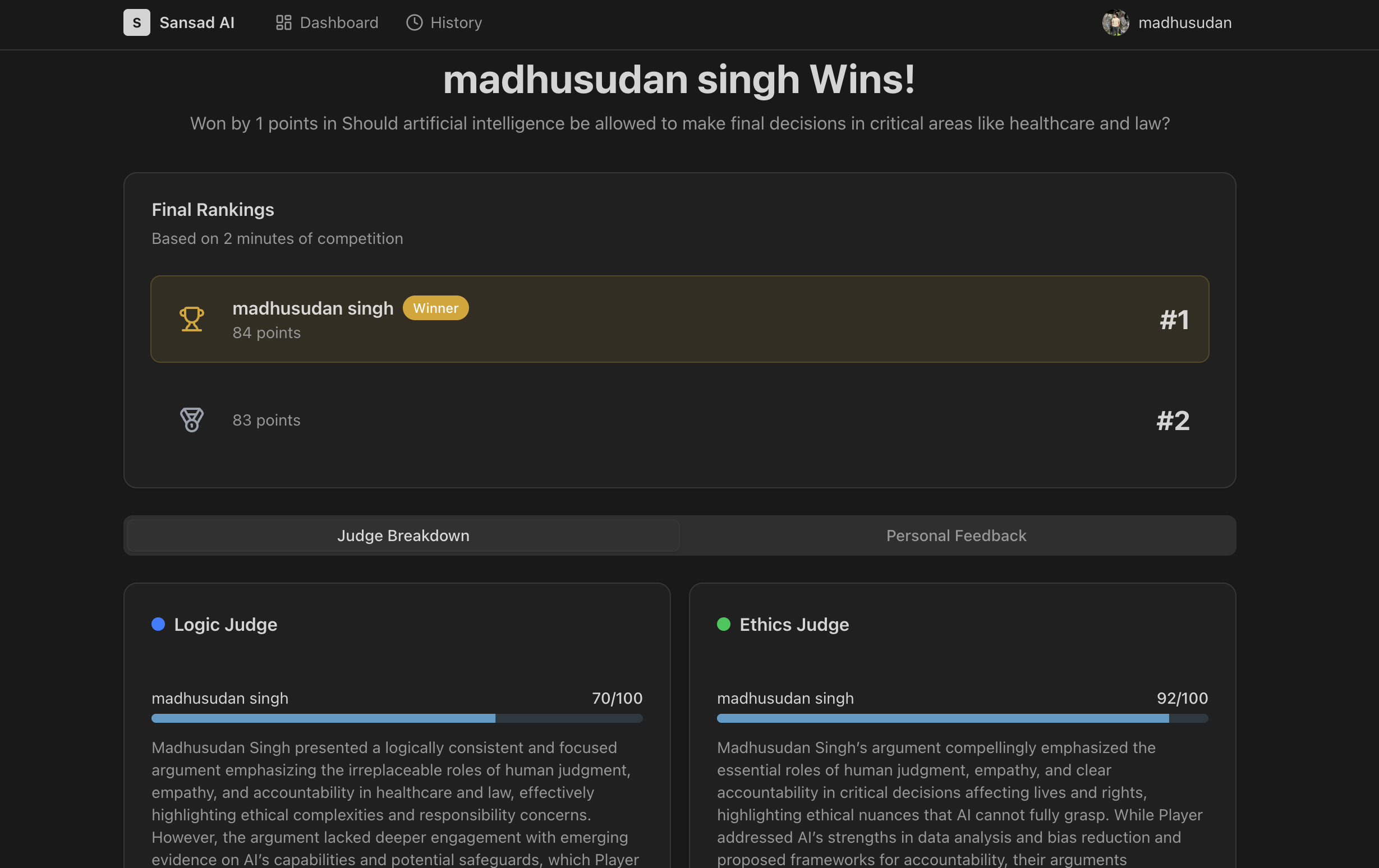Sansad AI screenshot 4