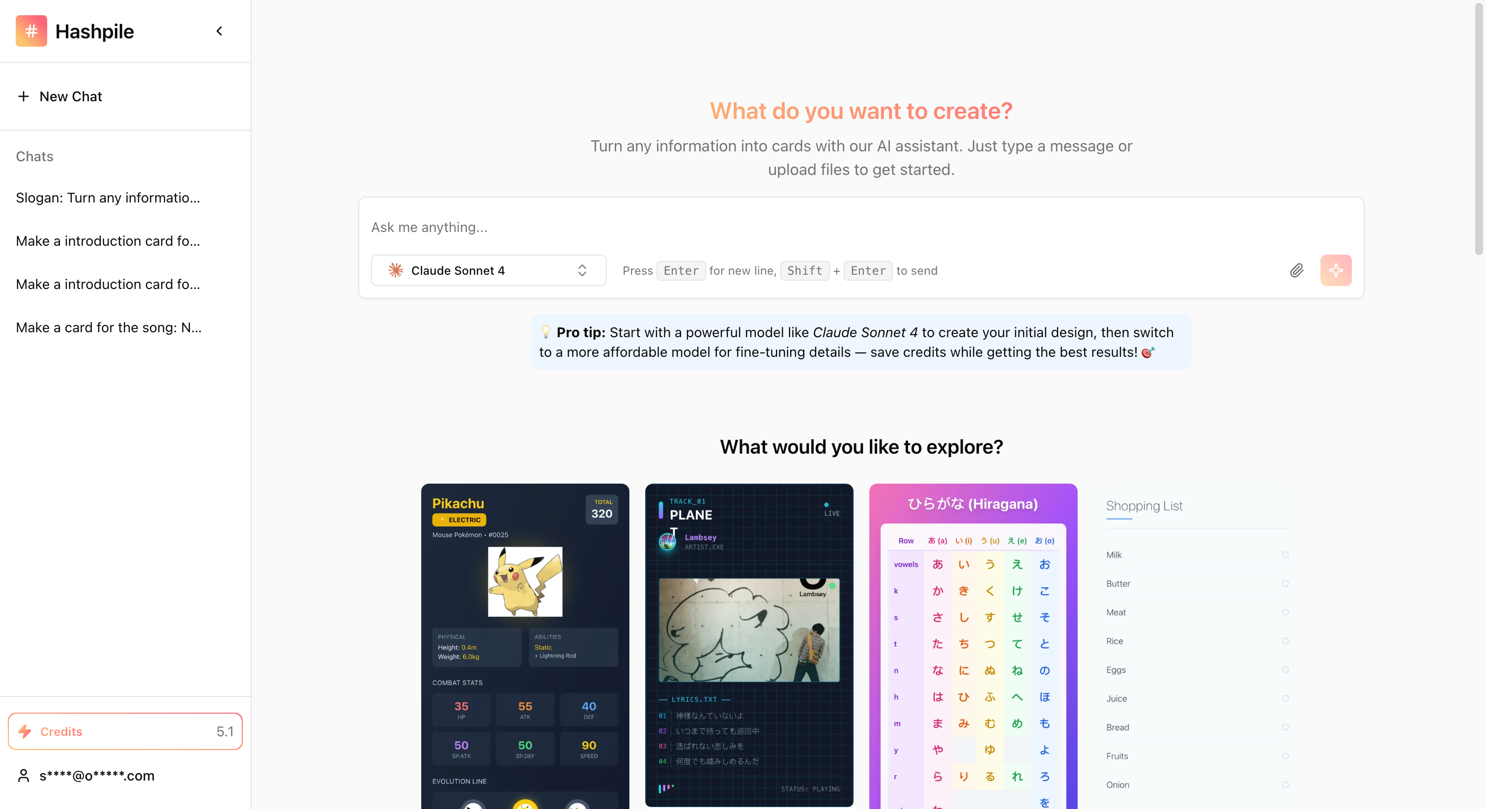 Hashpile screenshot 2