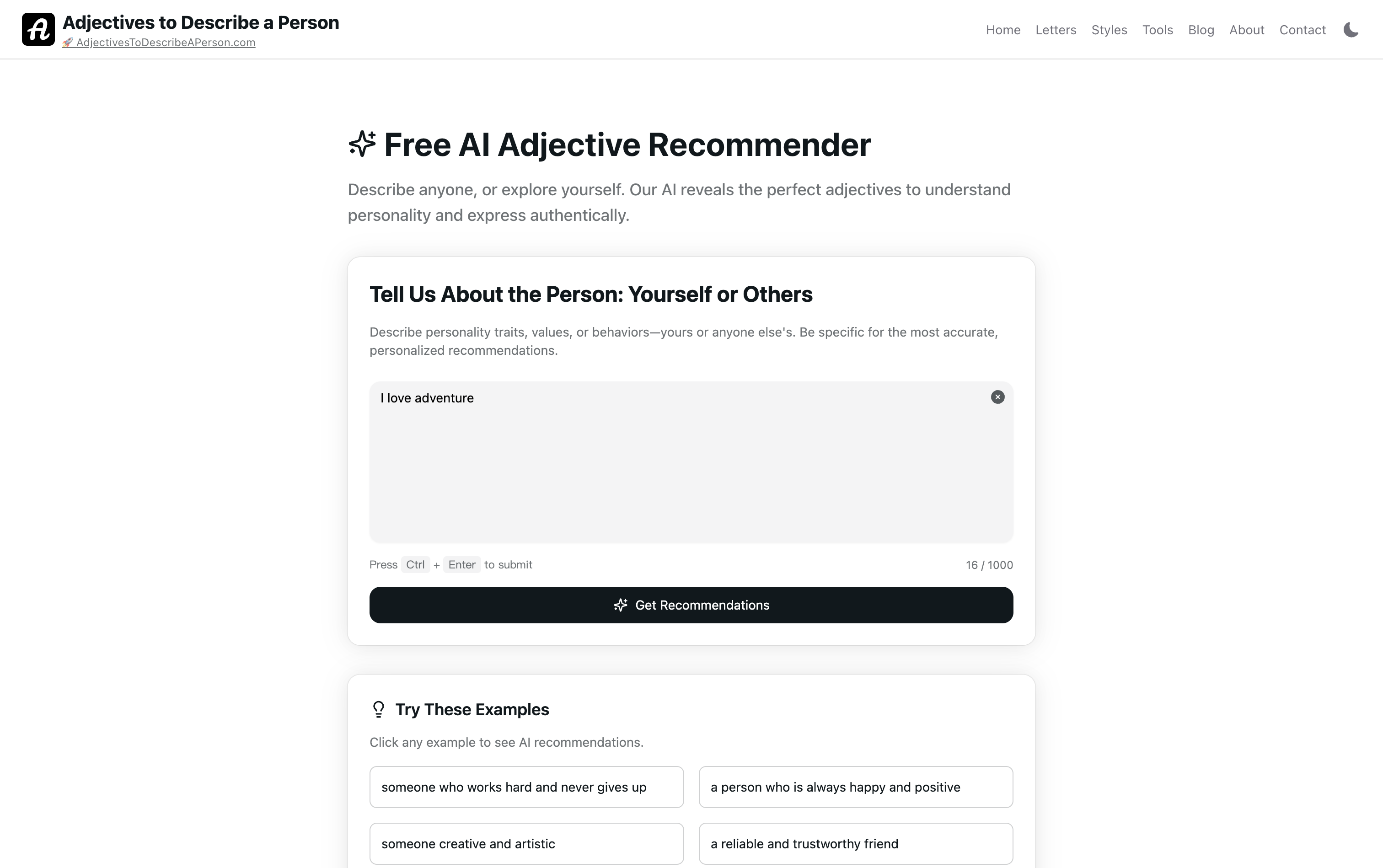 Adjectives to Describe a Person screenshot 4
