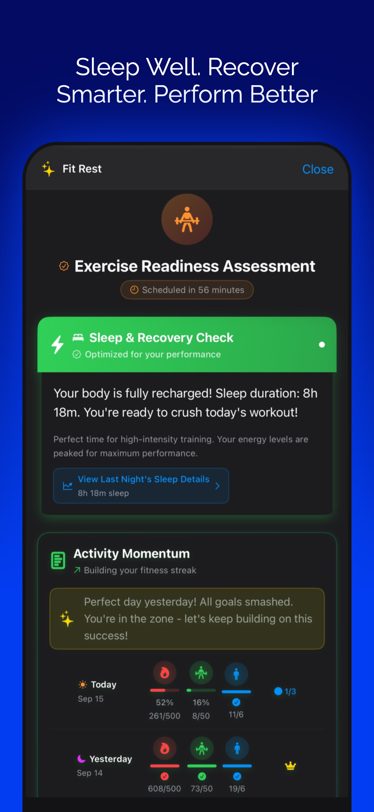 Fit Rest: Sleep & Fitness screenshot 11