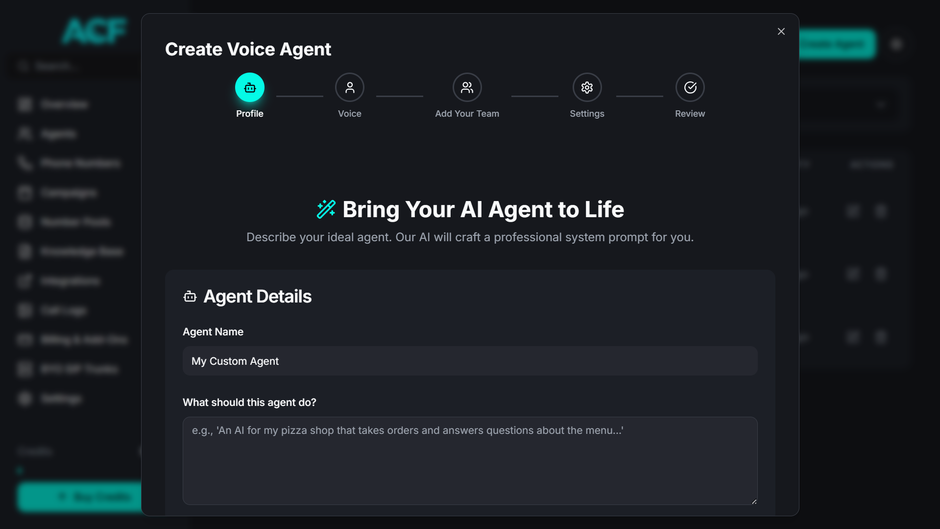 autocallflow screenshot 2