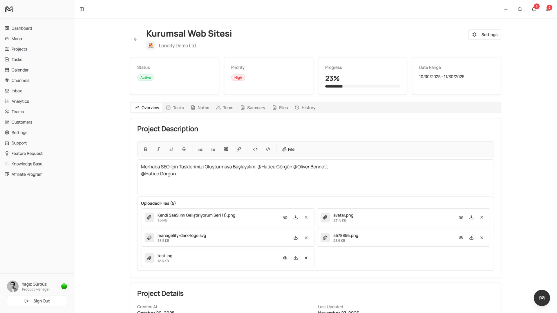 Managelify screenshot 3