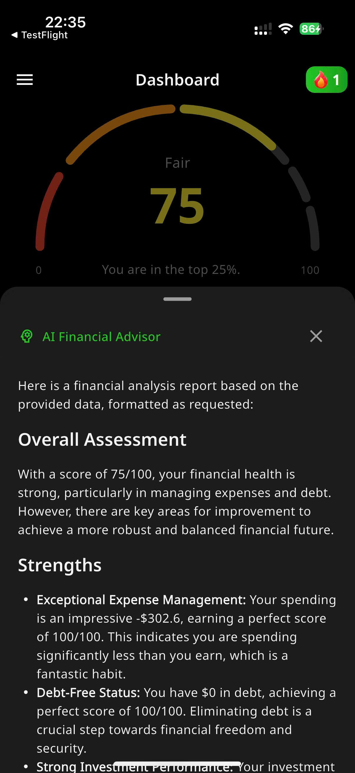 Finself: AI Track Budget Plan screenshot 2