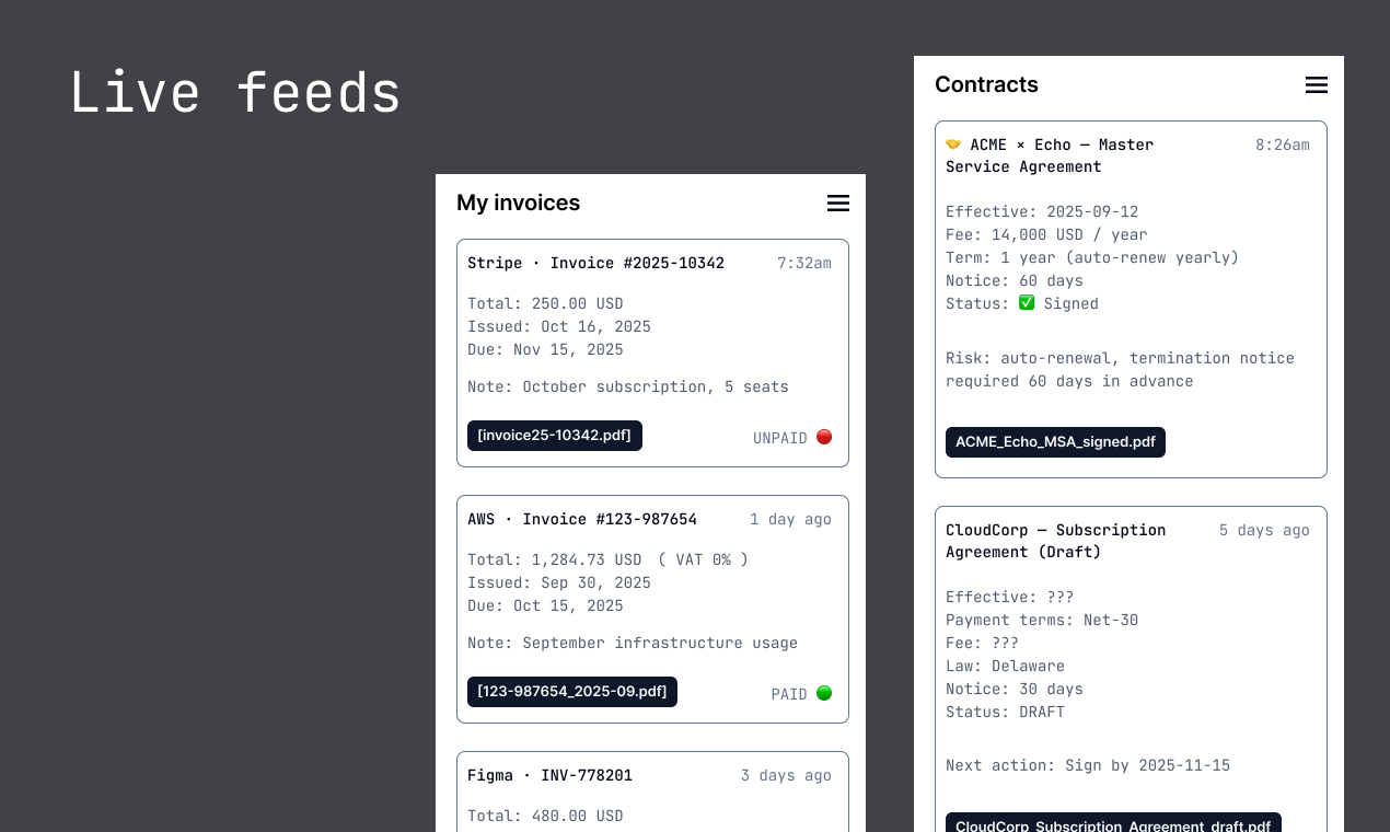 echo screenshot 5