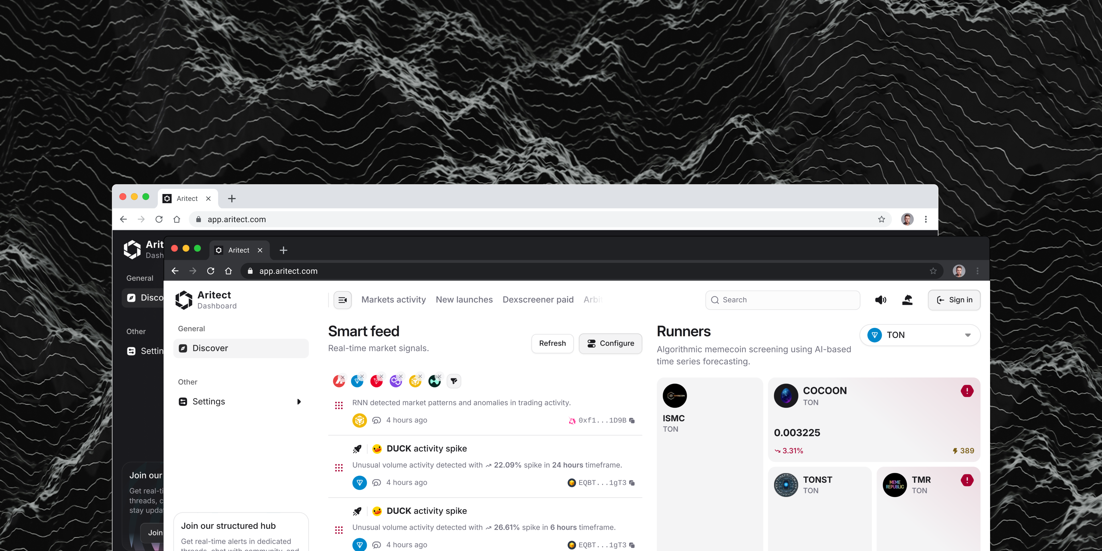 Aritect screenshot 2