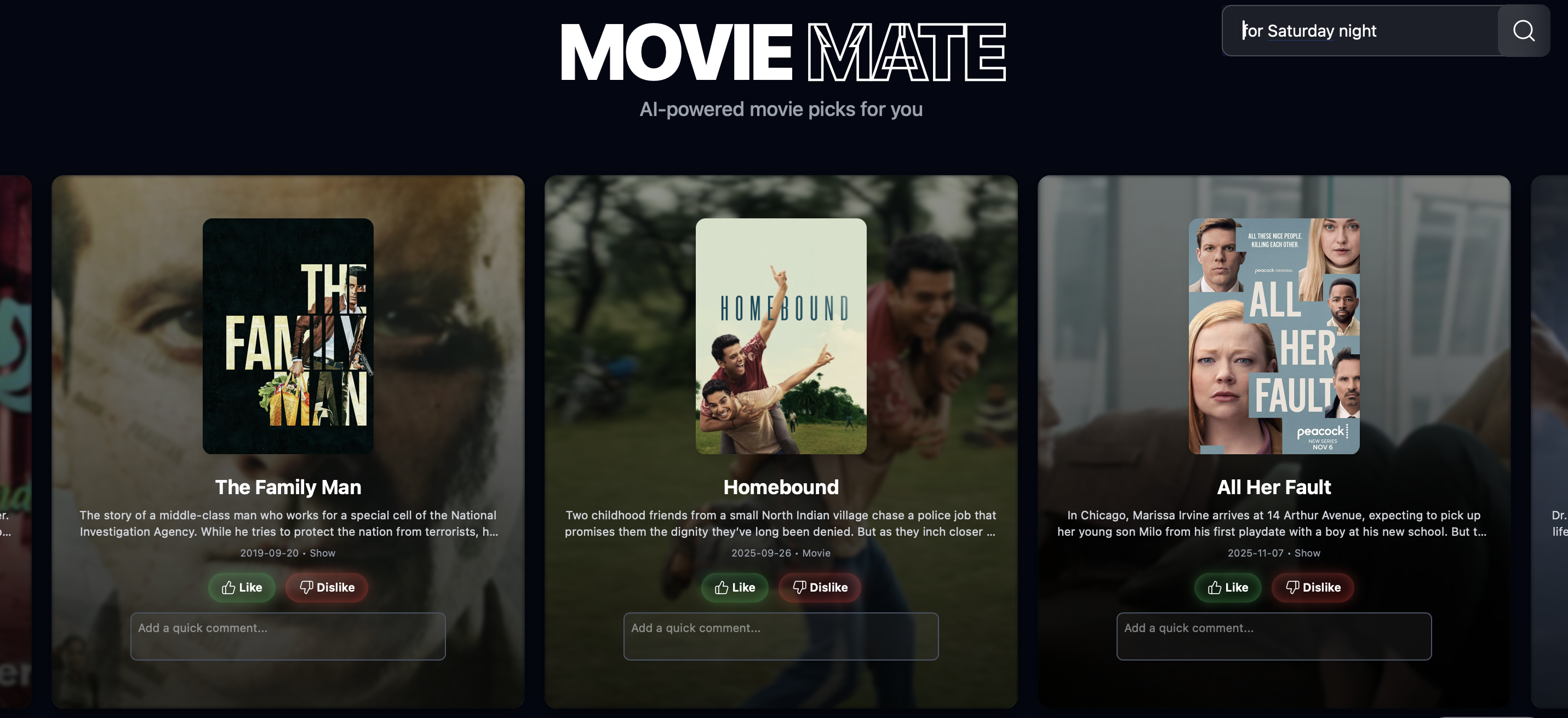 MovieMate screenshot 3