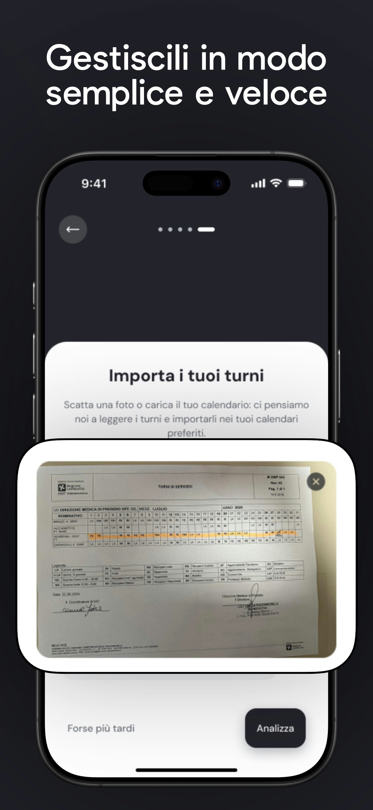 SuperShift AI: From PDF to Calendar screenshot 3