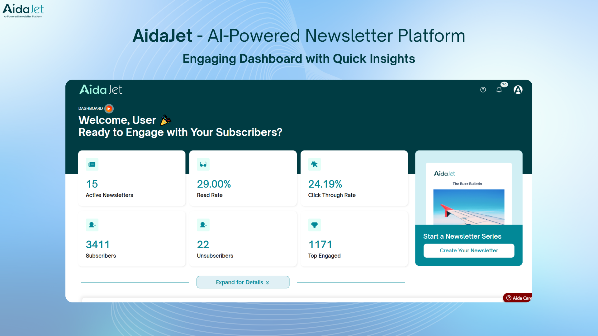 AidaJet screenshot 1