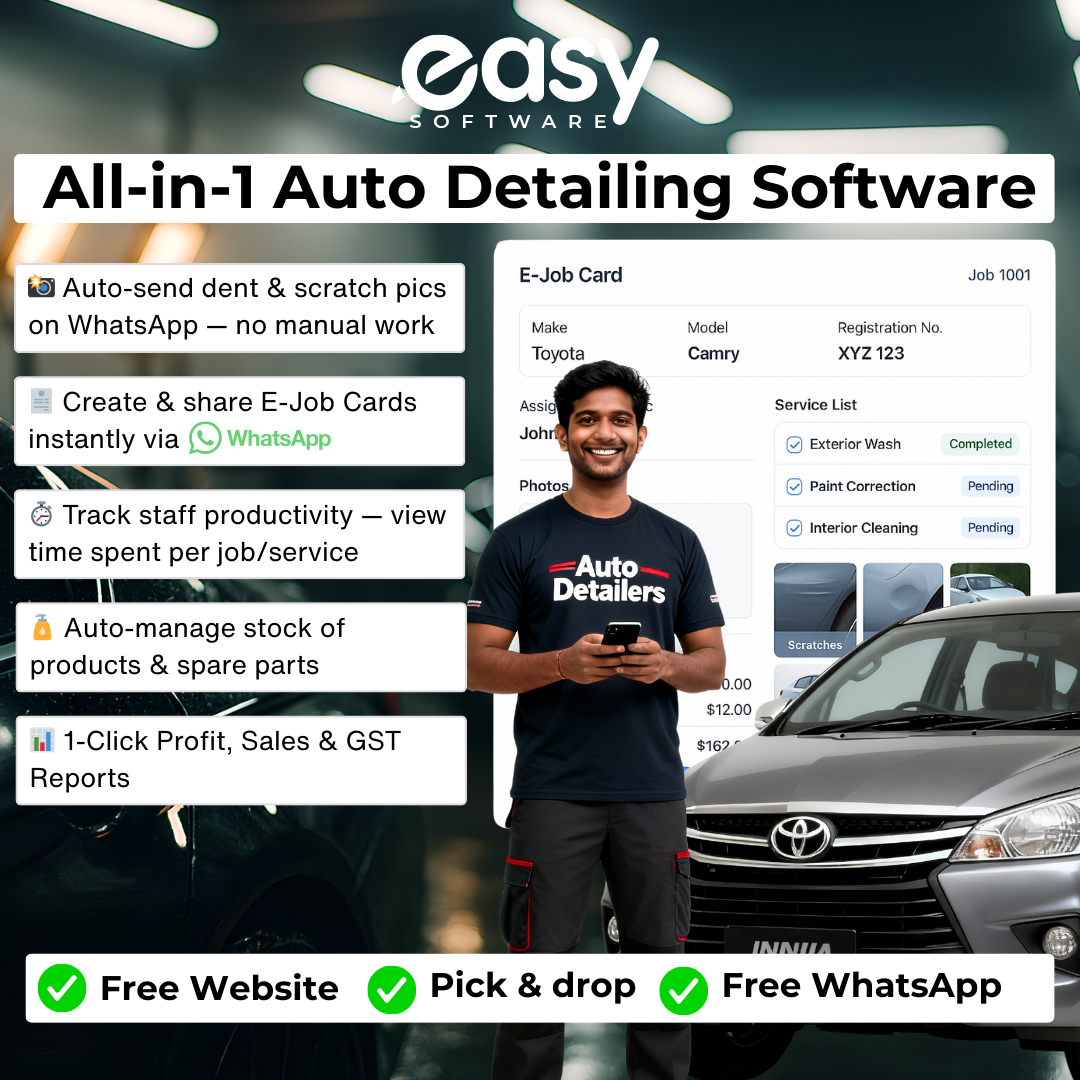 Easy Auto Detailing Software screenshot 2