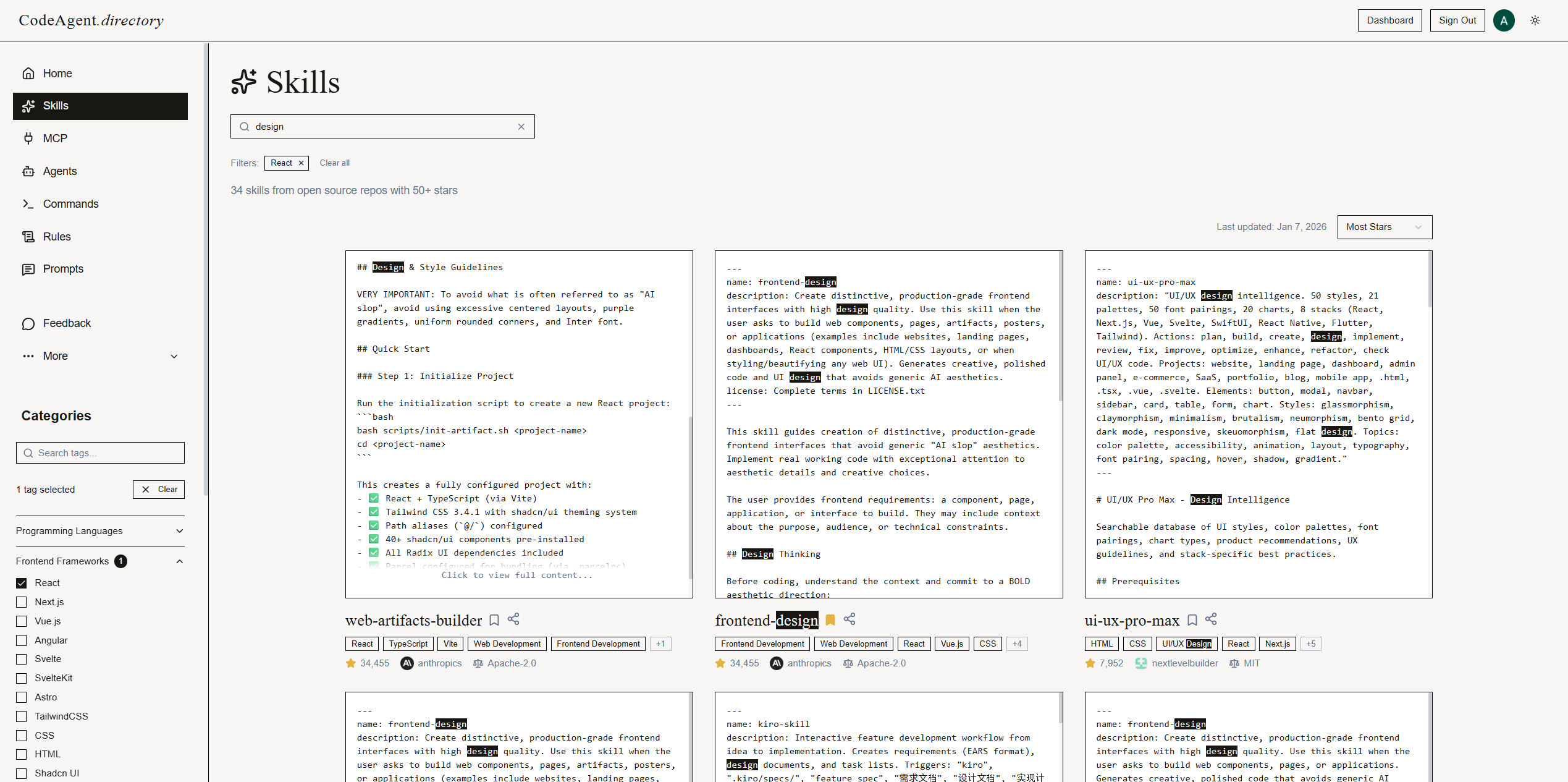CodeAgent.Directory screenshot 2