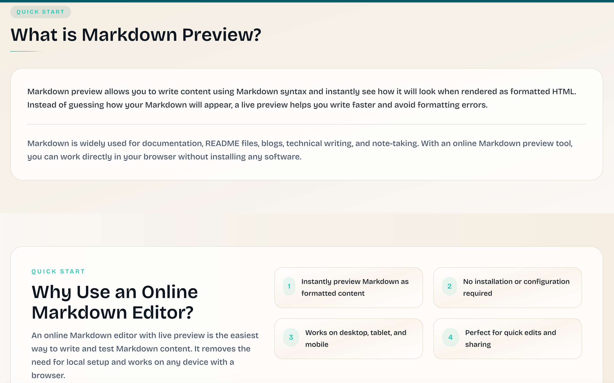 MarkdownPreview.org screenshot 7