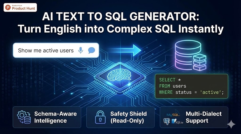AI Text to SQL Generator API screenshot 1