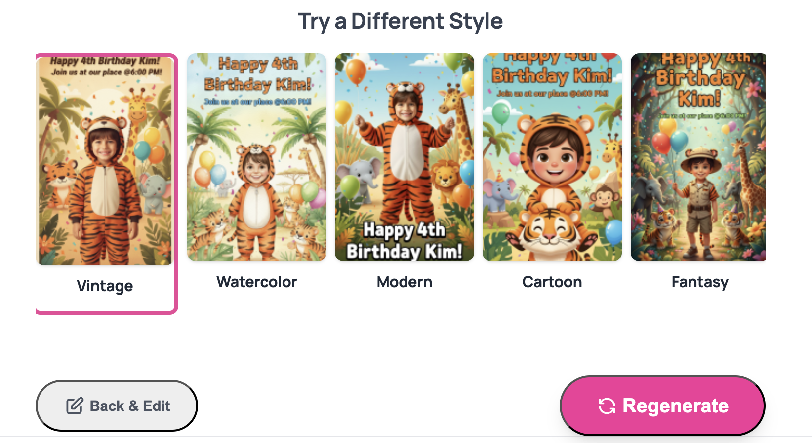 BigDayCard screenshot 6