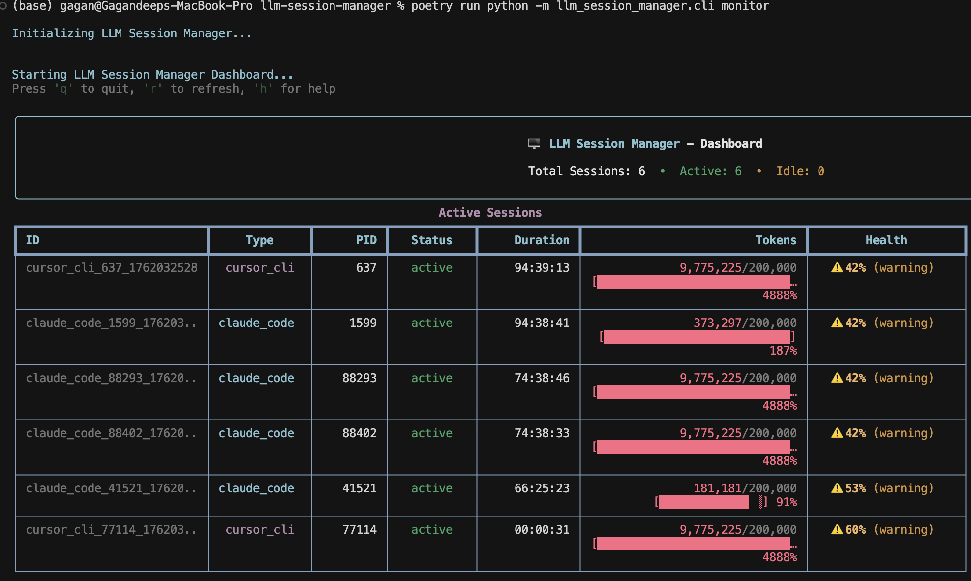 LLM Session Manager screenshot 10
